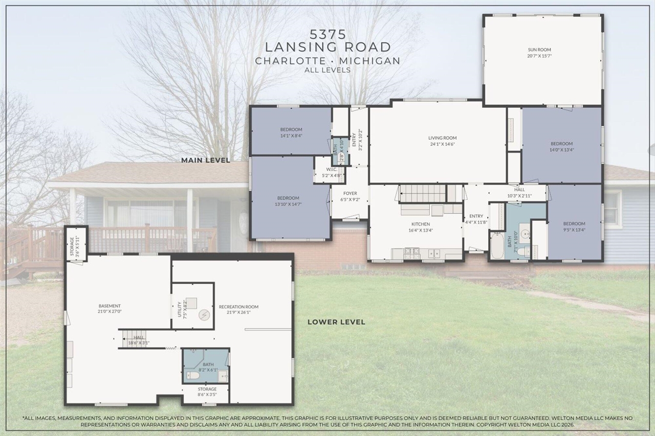 5375 Lansing Road, Charlotte, MI, 48813-8318