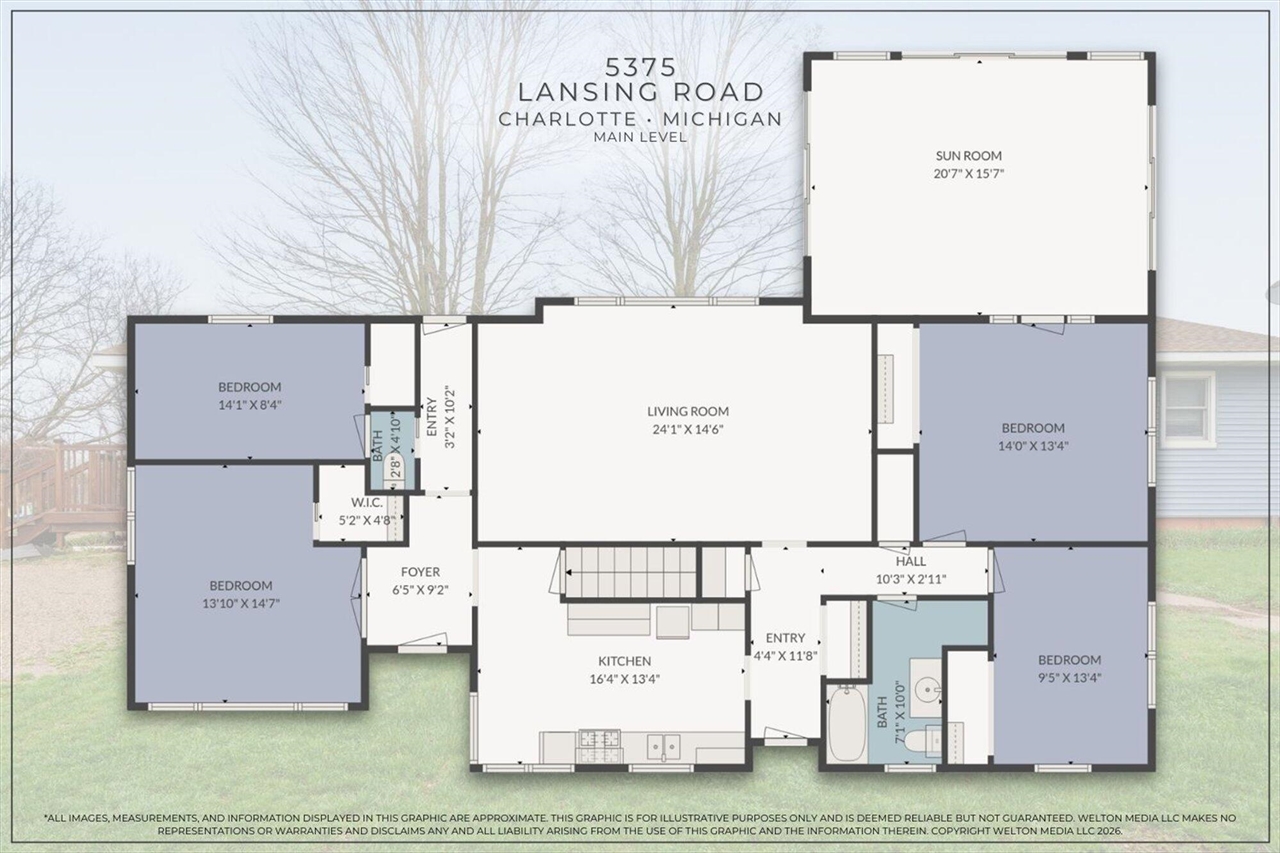 5375 Lansing Road, Charlotte, MI, 48813-8318