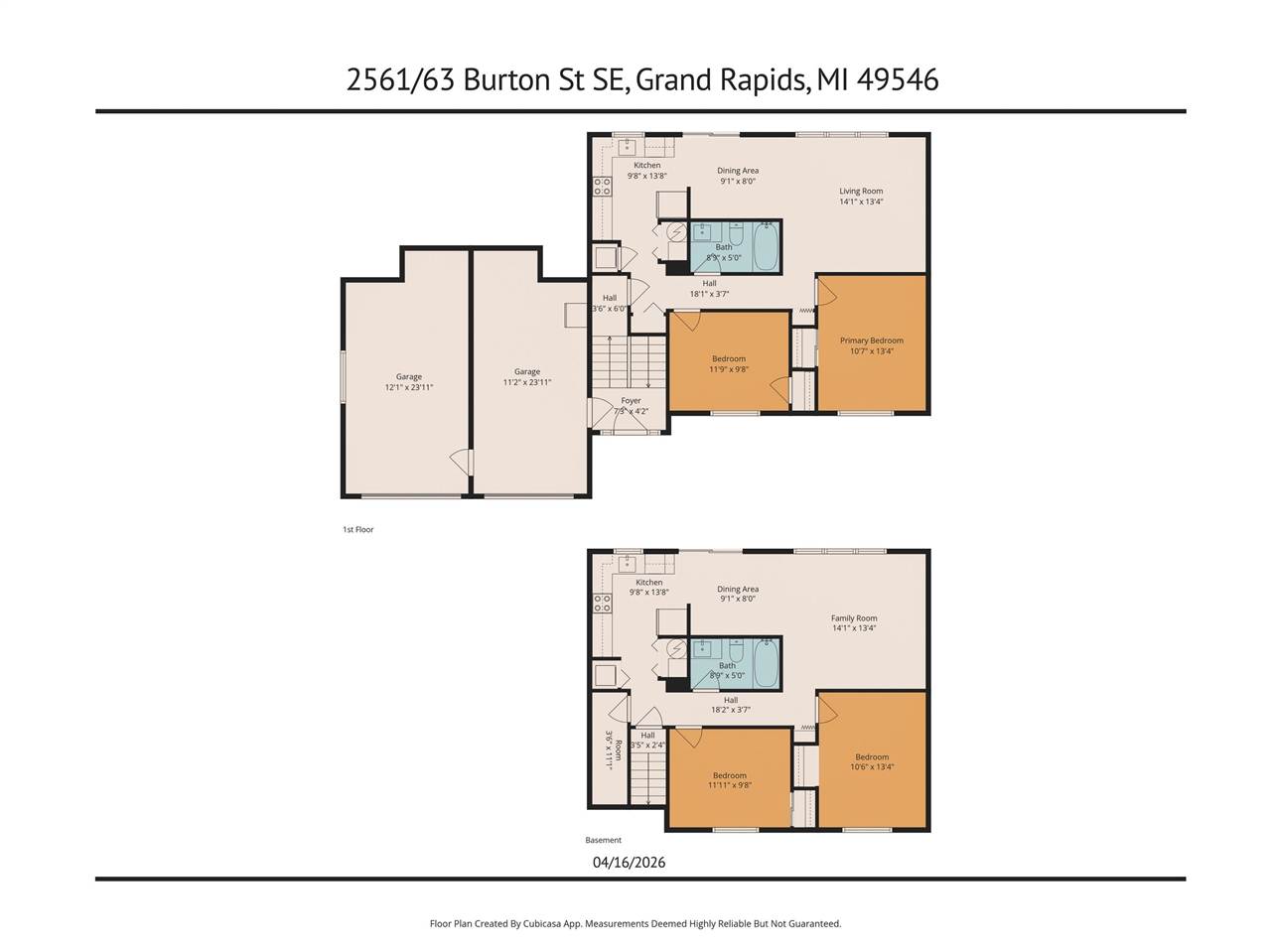 Photo 2 of Multi family home for sale at 2561 2563 Burton St, Grand Rapids, MI 49546 | MLS# 70525982 | Listing updated on 2026-10-01