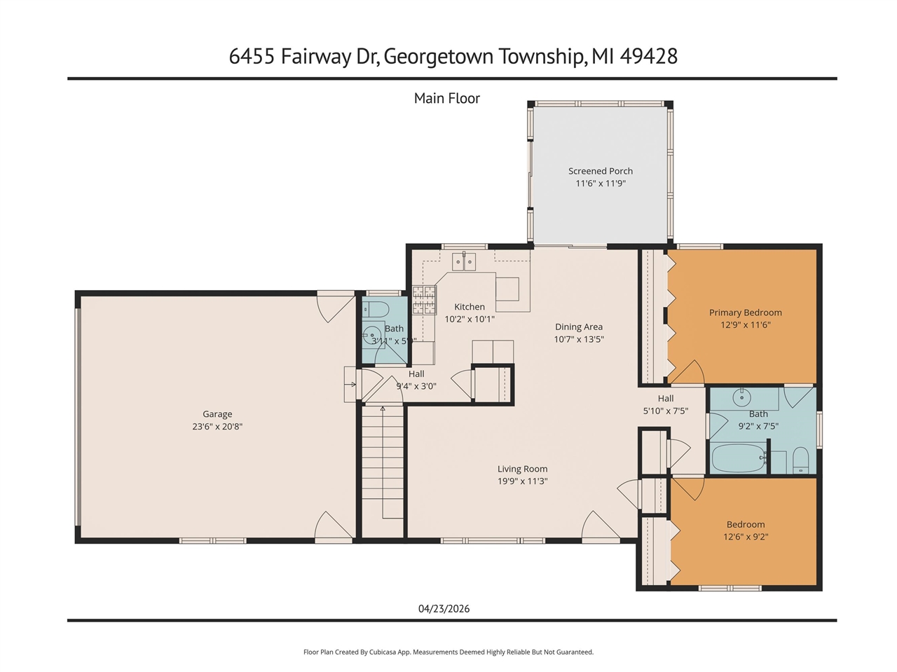 6455 Fairway Drive, Jenison, MI, 49428-9365