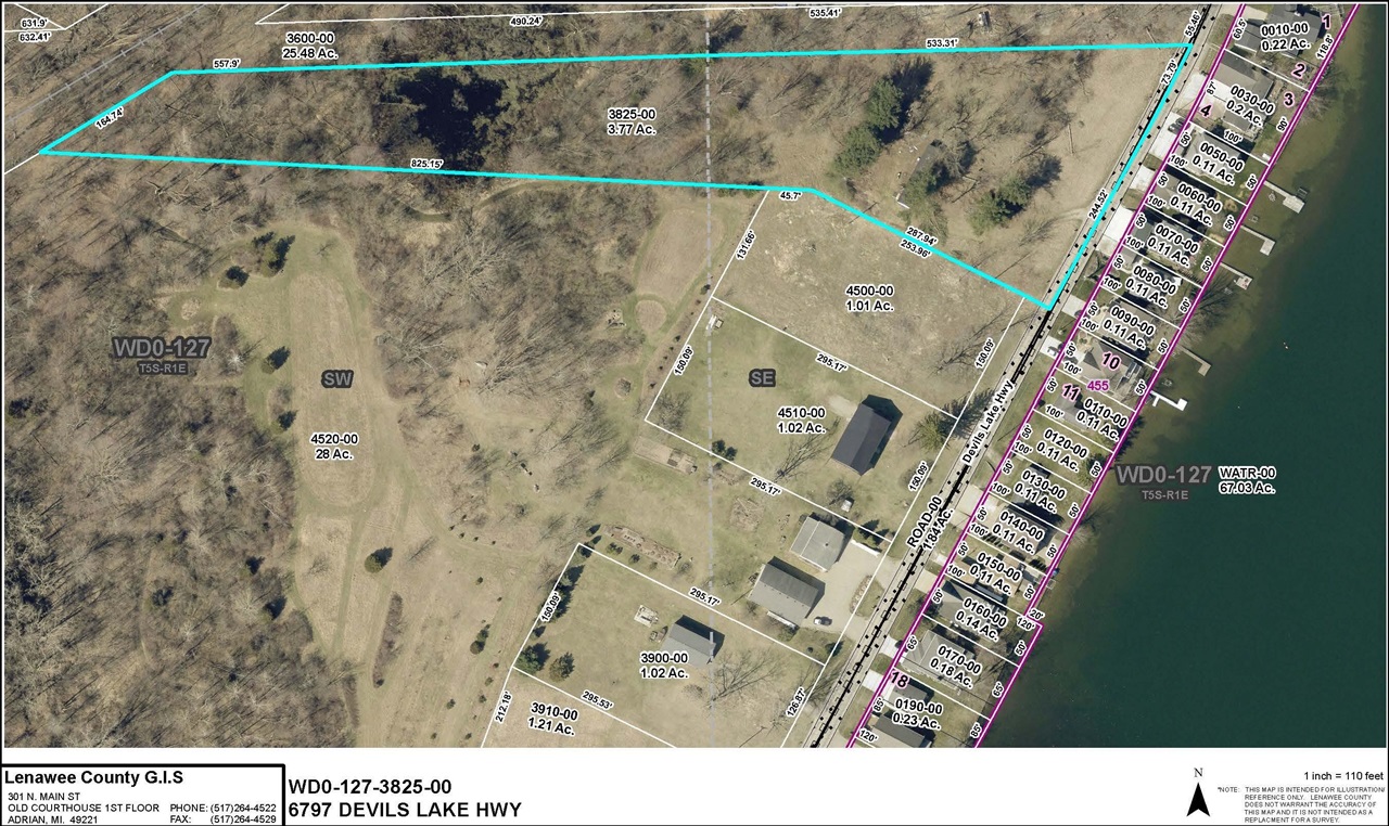 6797 Devils Lake Highway, Manitou Beach, MI, 49253
