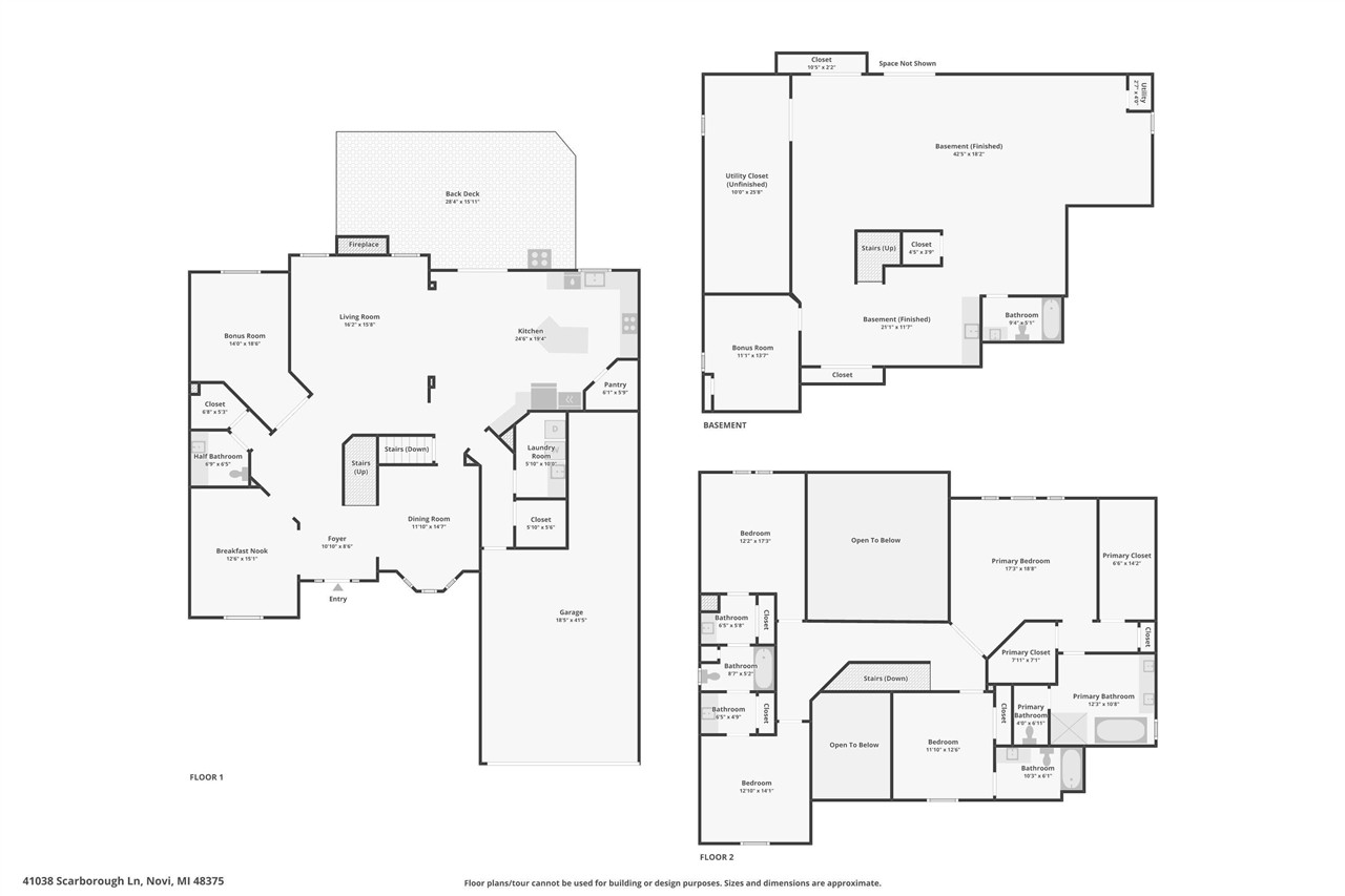 41038 Scarborough Lane, Novi, MI, 48375-2889