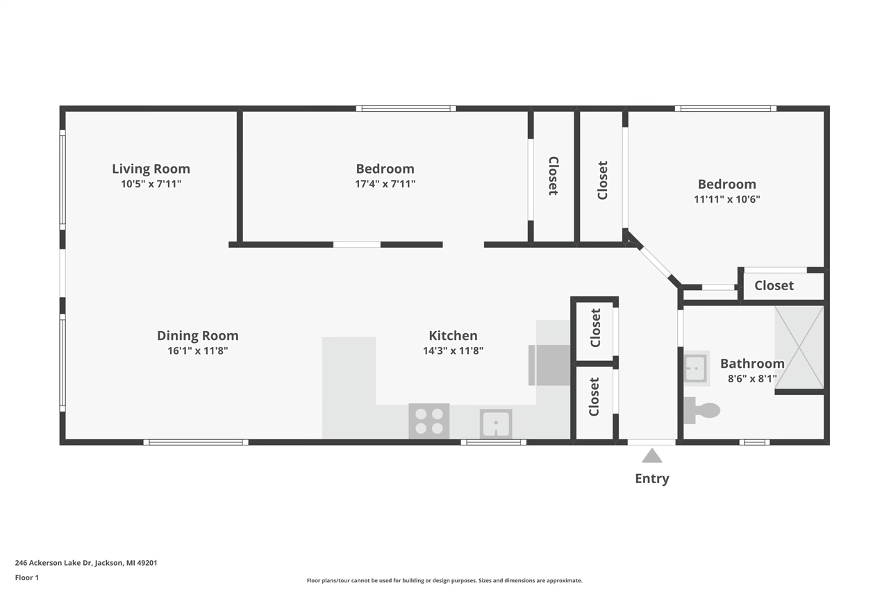 246 Ackerson Lake Drive, Jackson, MI, 49201-8755