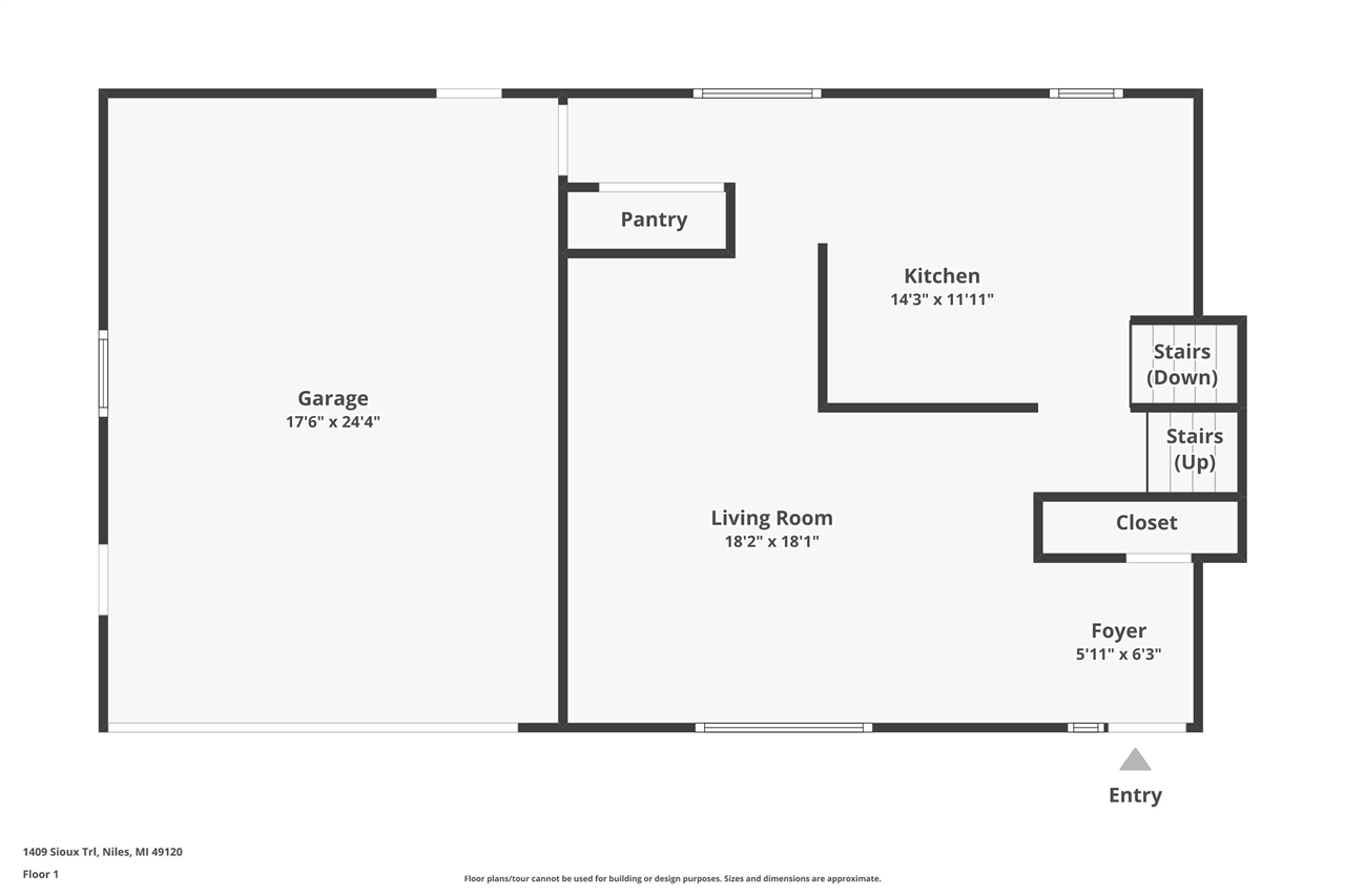 1409 Sioux Trail, Niles, MI, 49120-3135