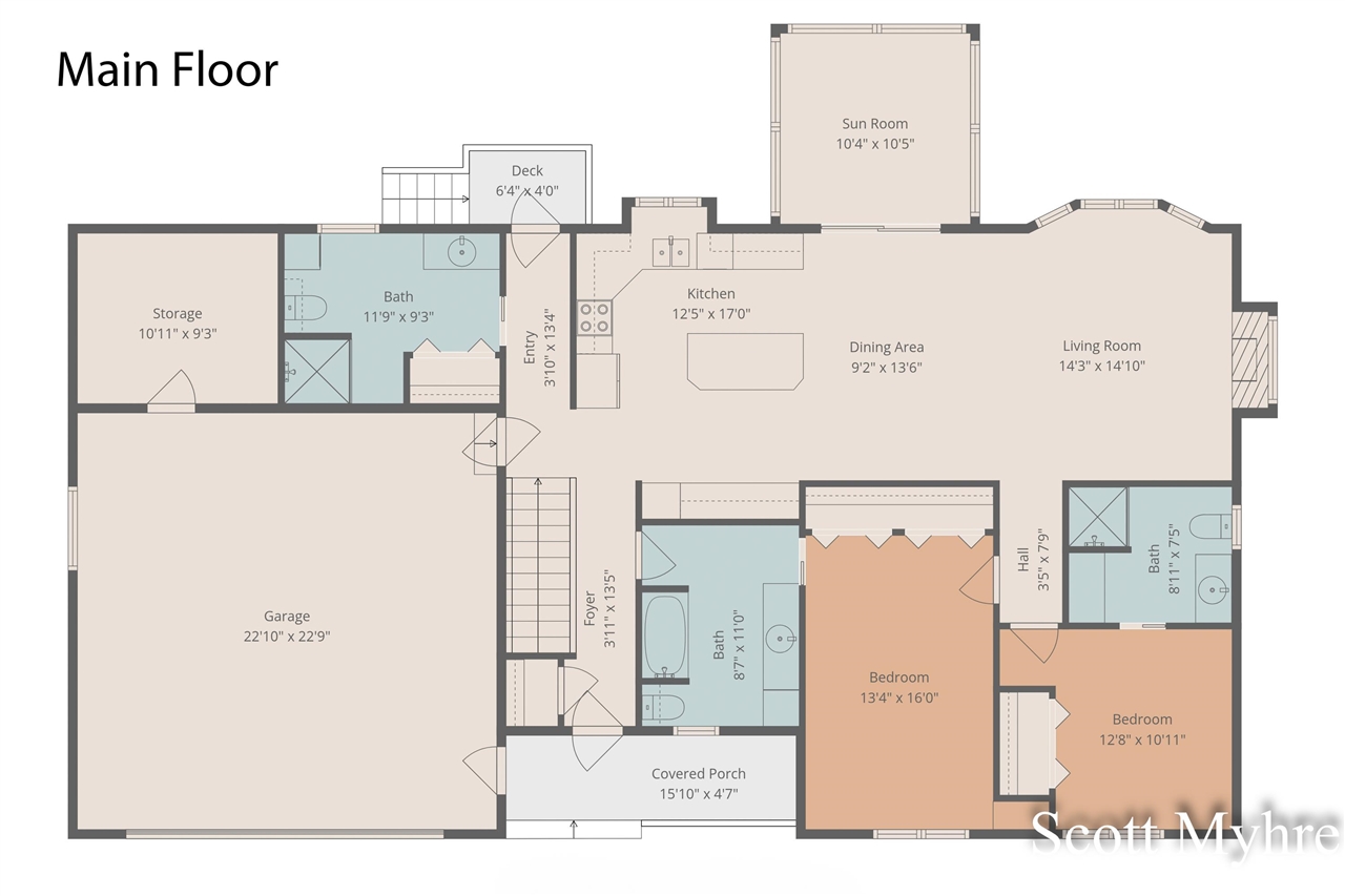 2250 Barry Street, Hudsonville, MI, 49426-9448