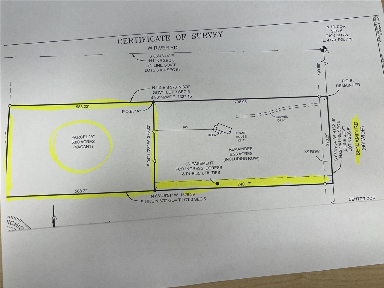 Photo 3 of Land for sale at 0 Benjamin Rd, Muskegon, MI 49445 | MLS# 70540921 | Listing updated on 2026-10-01