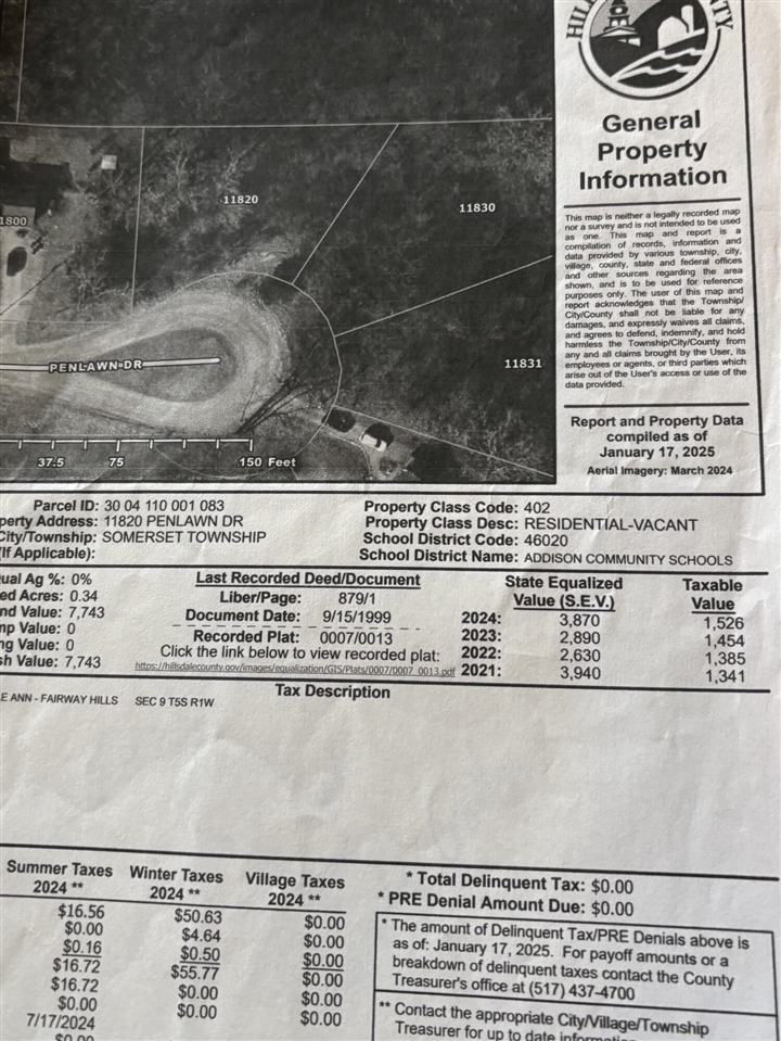 7th image of 11820 Penlawn Dr, Jerome, MI 49249 | MLS# 70543352