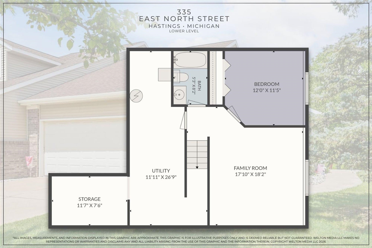 2nd image of 335 E N St, Hastings, MI 49058