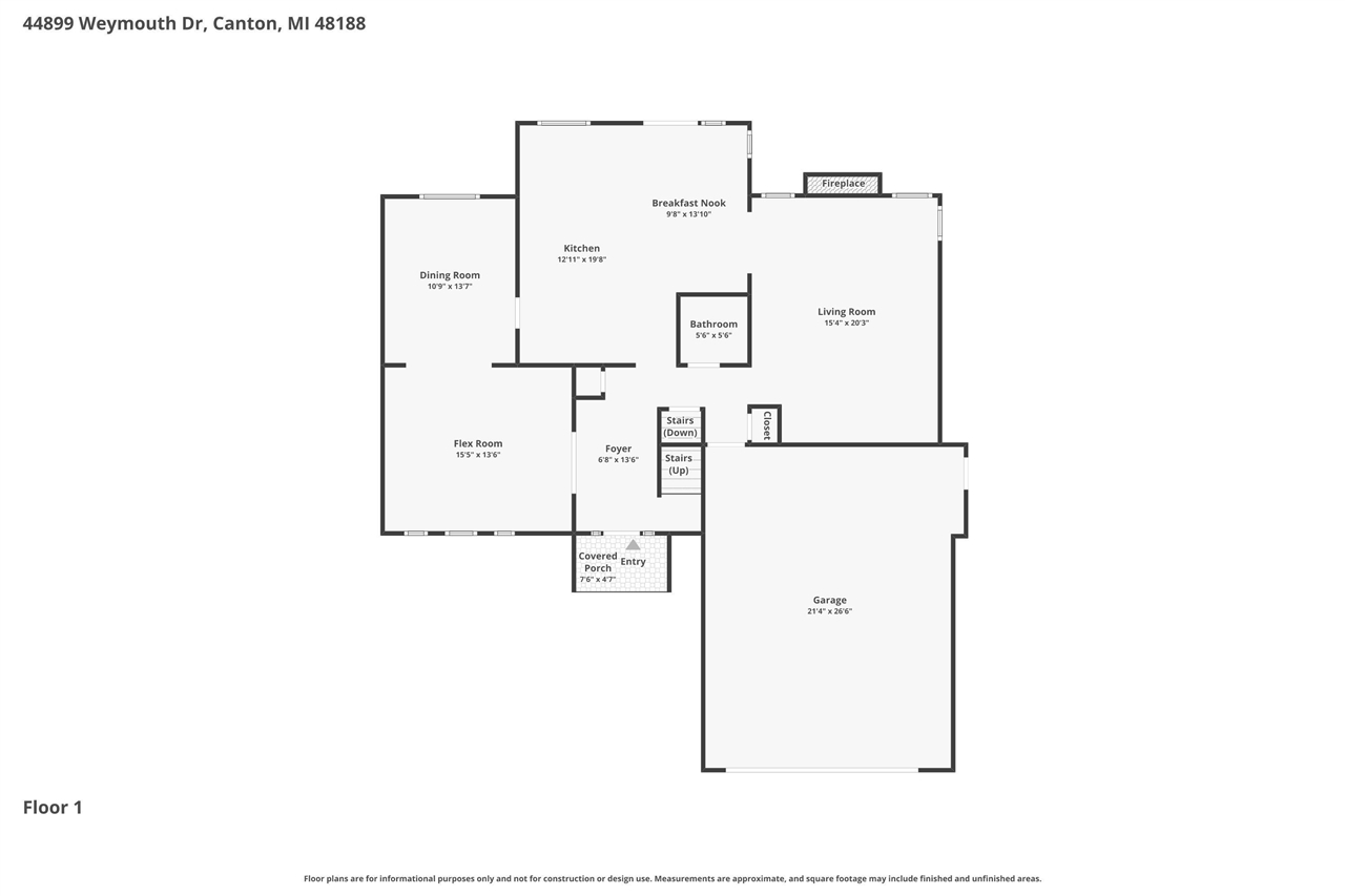 54th image of 44899 Weymouth Dr, Canton, MI 48188 | MLS# 70546139