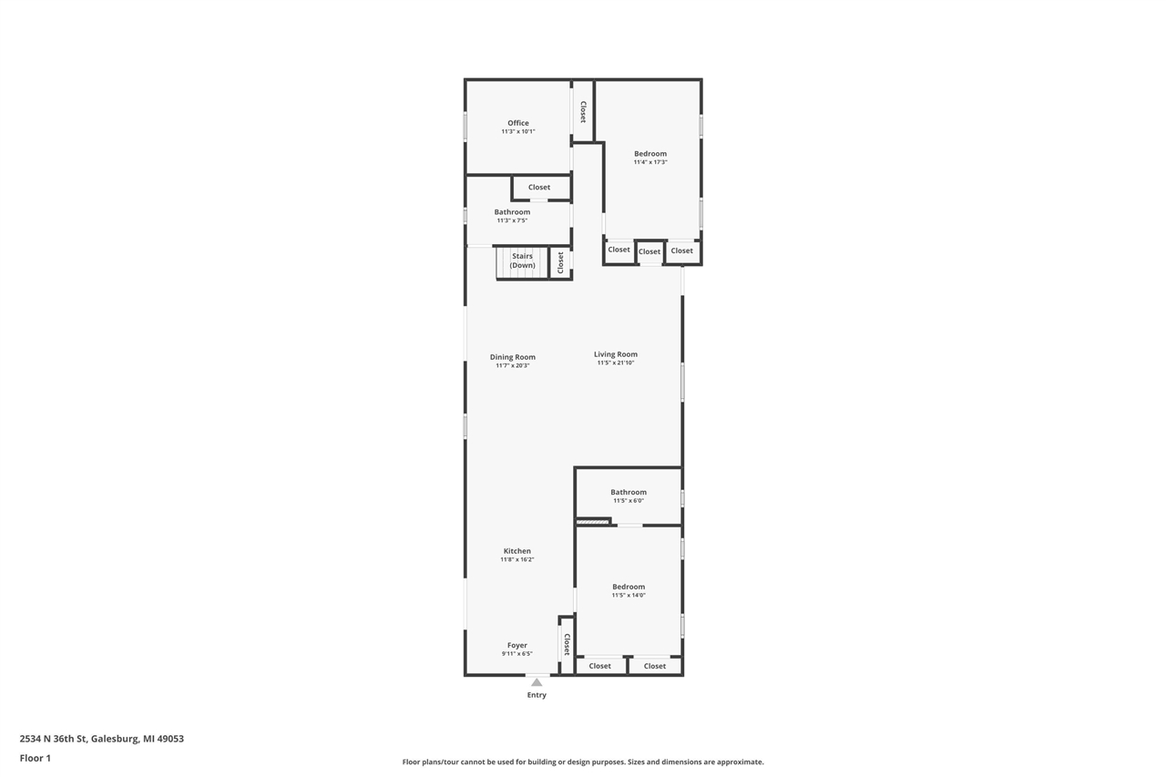 Homes for sale in Galesburg, MI | 2534 N 36th St, Galesburg, MI 49053 | MLS# 70546656