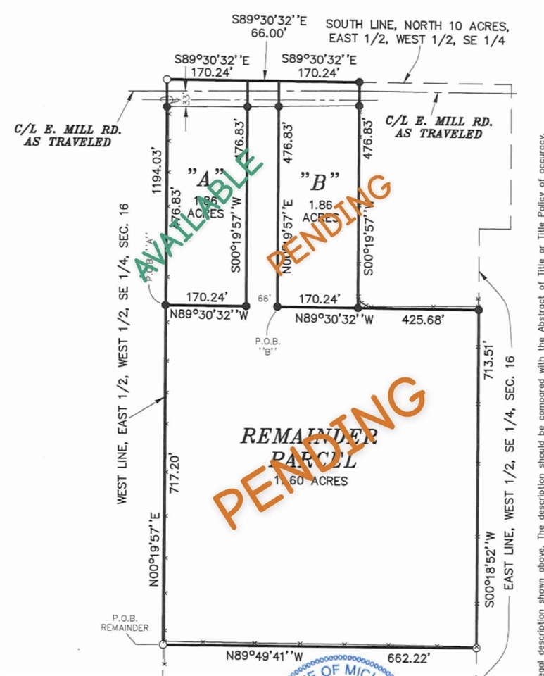 4th image of 0 V/l Mill, Hastings, MI 49058 | MLS# 70547573