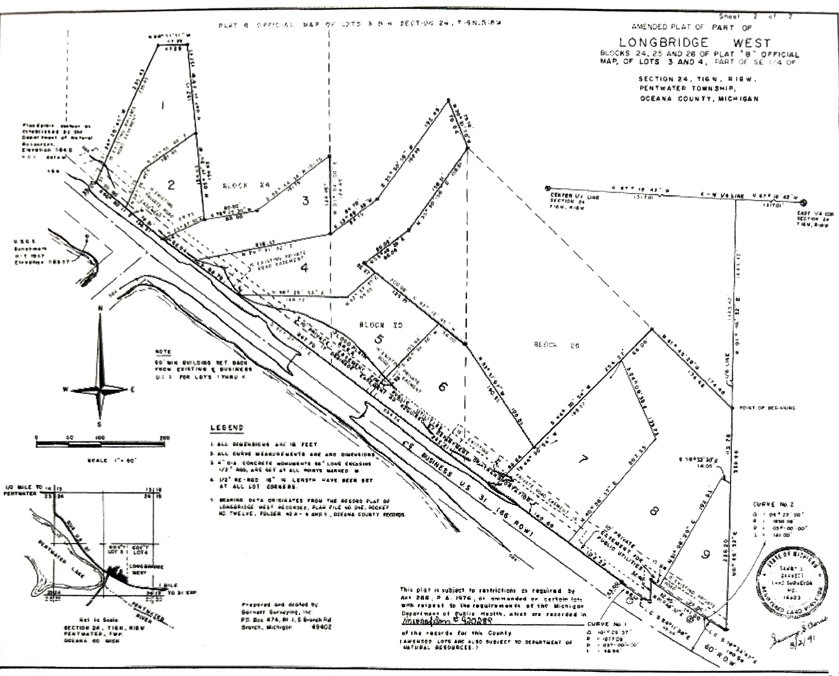 4th image of Lots 5, 6 Longebridge West, Pentwater, MI 49449 | MLS# 70548300