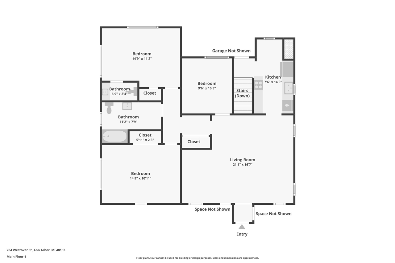 58th image of 204 Westover St, Ann Arbor, MI 48103 | MLS# 70549607