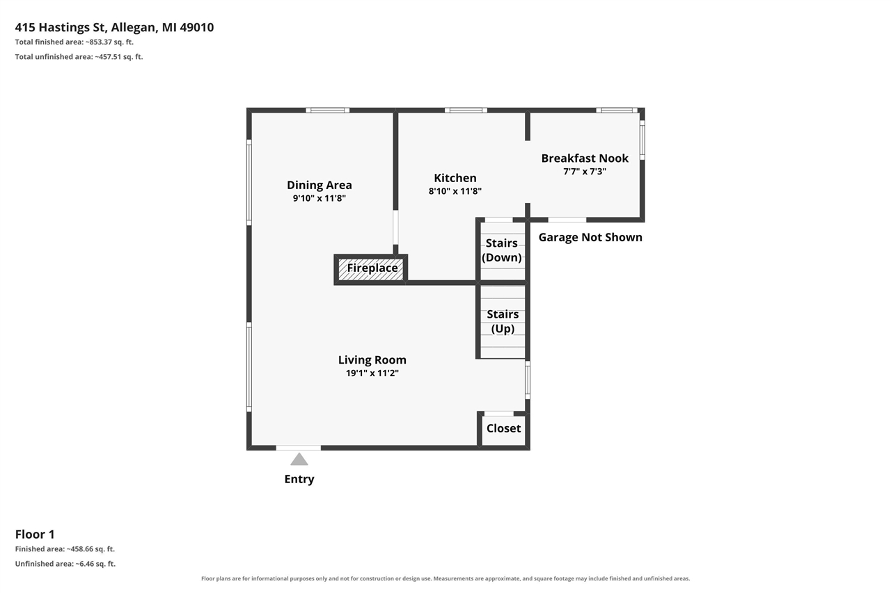 4th image of 415 Hastings St, Allegan, MI 49010 | MLS# 70551776