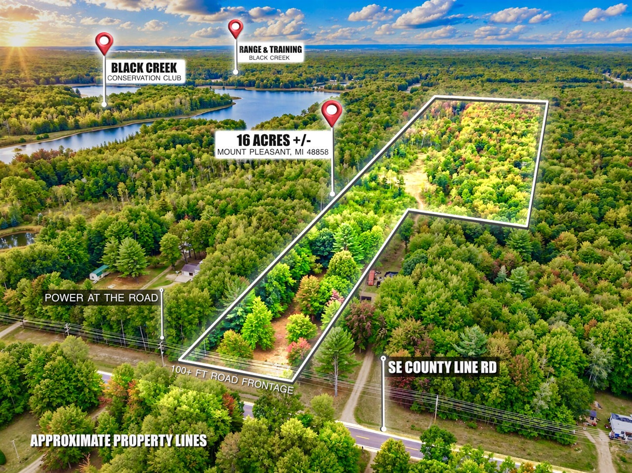 Photo 1 of Land for sale at 00000 Se County Line Rd, Mount Pleasant, MI 48858 | MLS# 70552941 | Listing updated on 2026-09-27