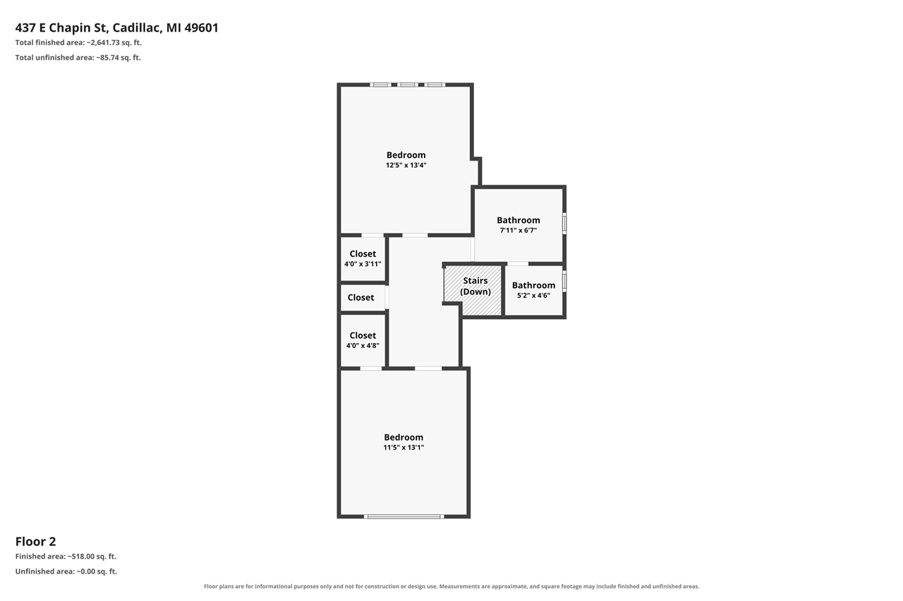 31st image of 437 E Chapin St, Cadillac, MI 49601 | MLS# 70553060