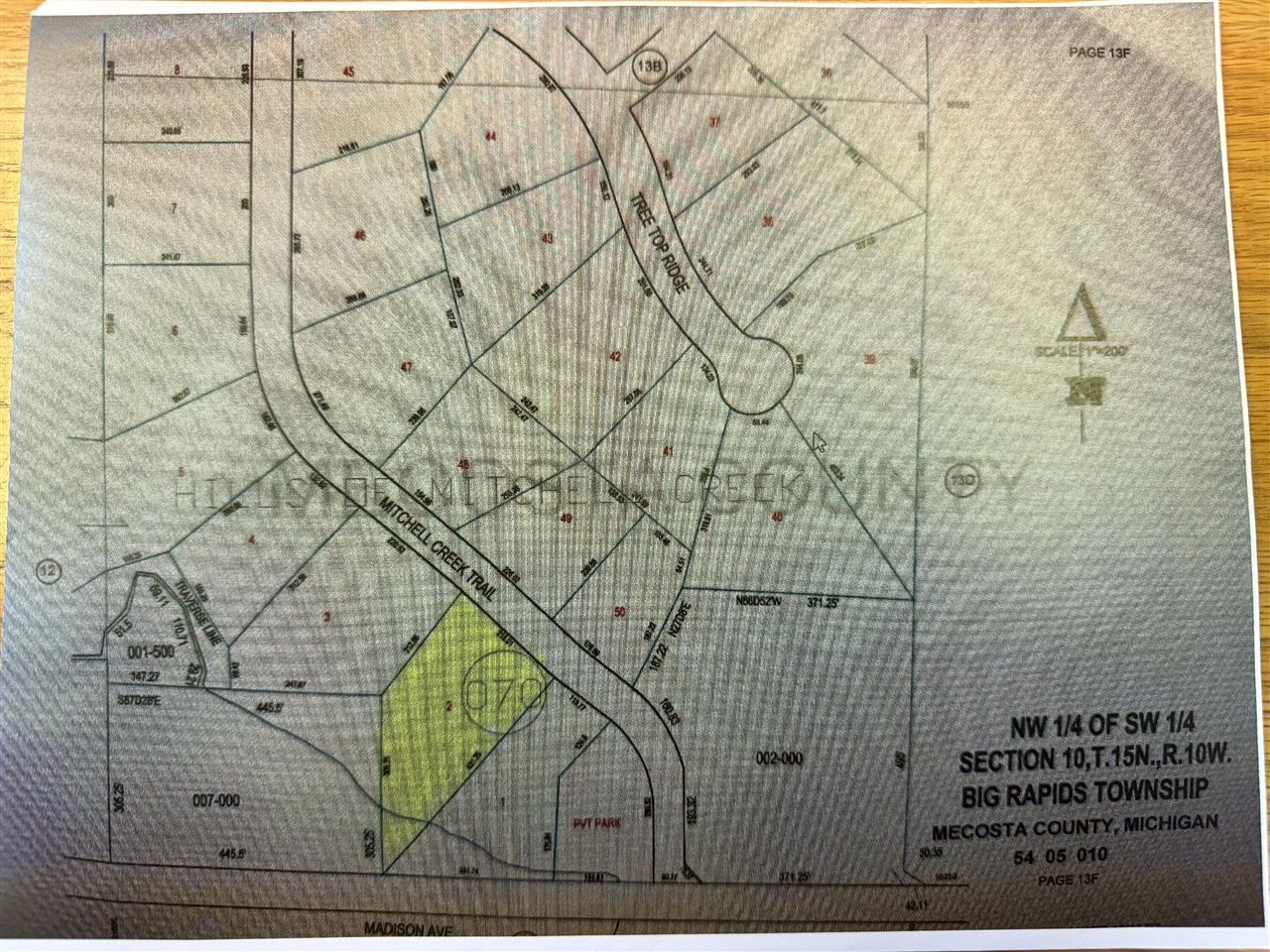 Photo 2 of Land for sale at 16313 Mitchell Crk Trl, Big Rapids, MI 49307 | MLS# 70553589 | Listing updated on 2026-10-01