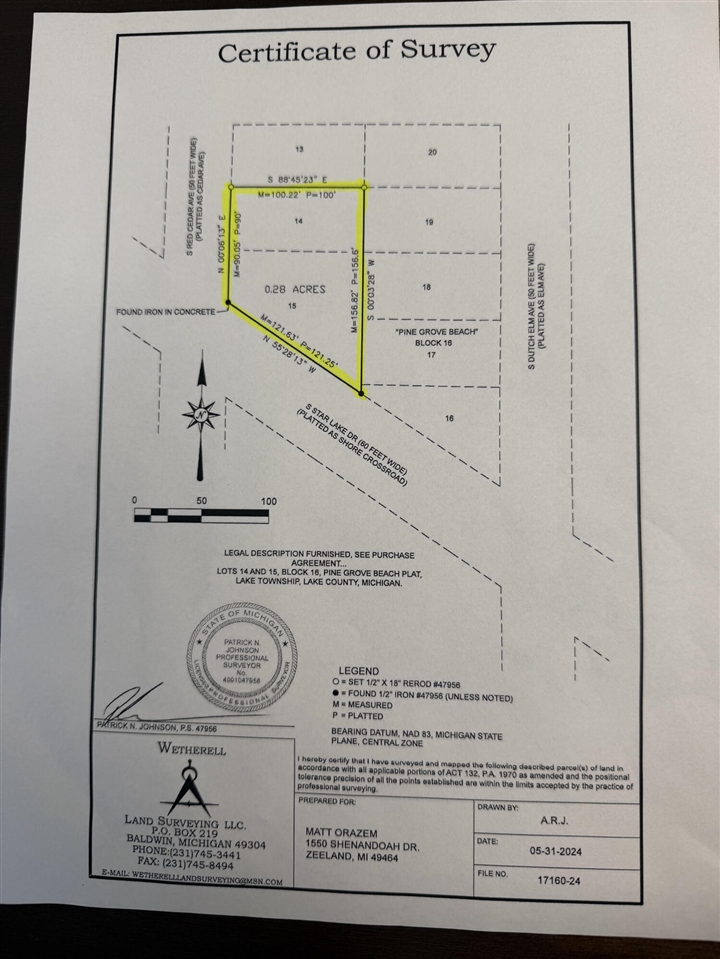 6th image of Lot 14/15 S Star Lake Dr, Baldwin, MI 49304 | MLS# 70553727