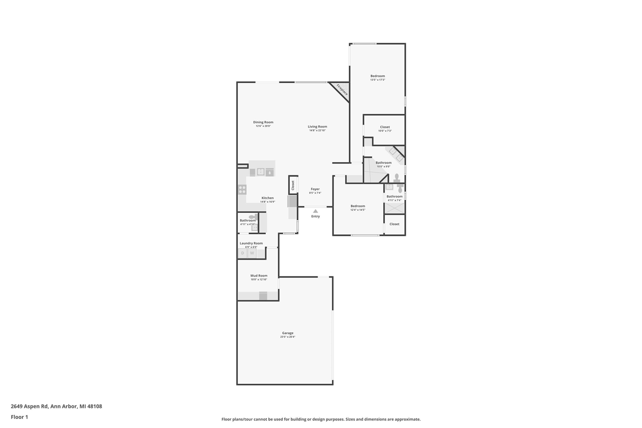 32nd image of 2649 Aspen Rd, Ann Arbor, MI 48108 | MLS# 70554630