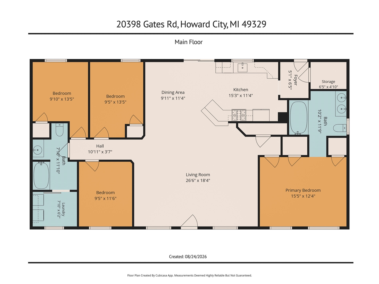38th image of 20392 Gates Rd, Howard City, MI 49329 | MLS# 70554670
