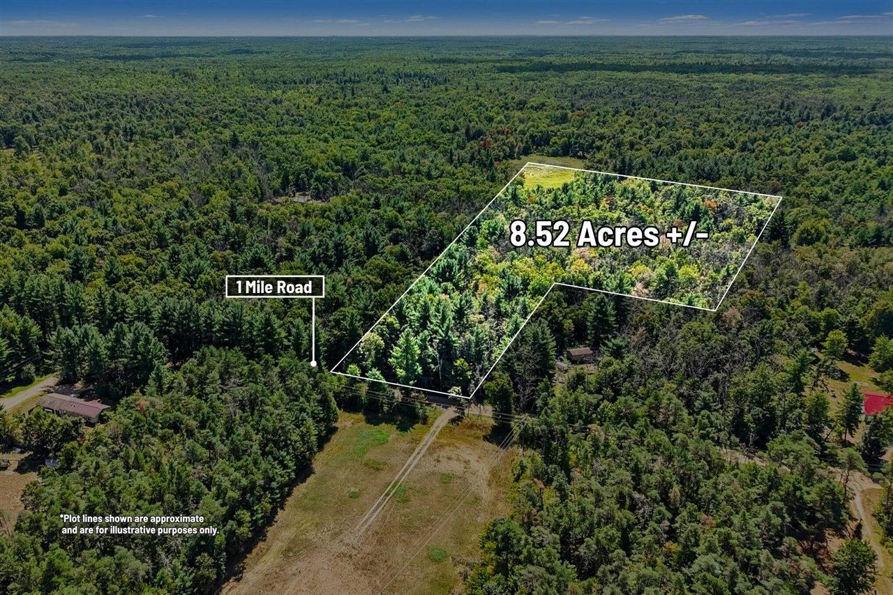 Photo 1 of Land for sale at 00000 1 Mile Rd, Morley, MI 49336 | MLS# 70554686 | Listing updated on 2026-09-16