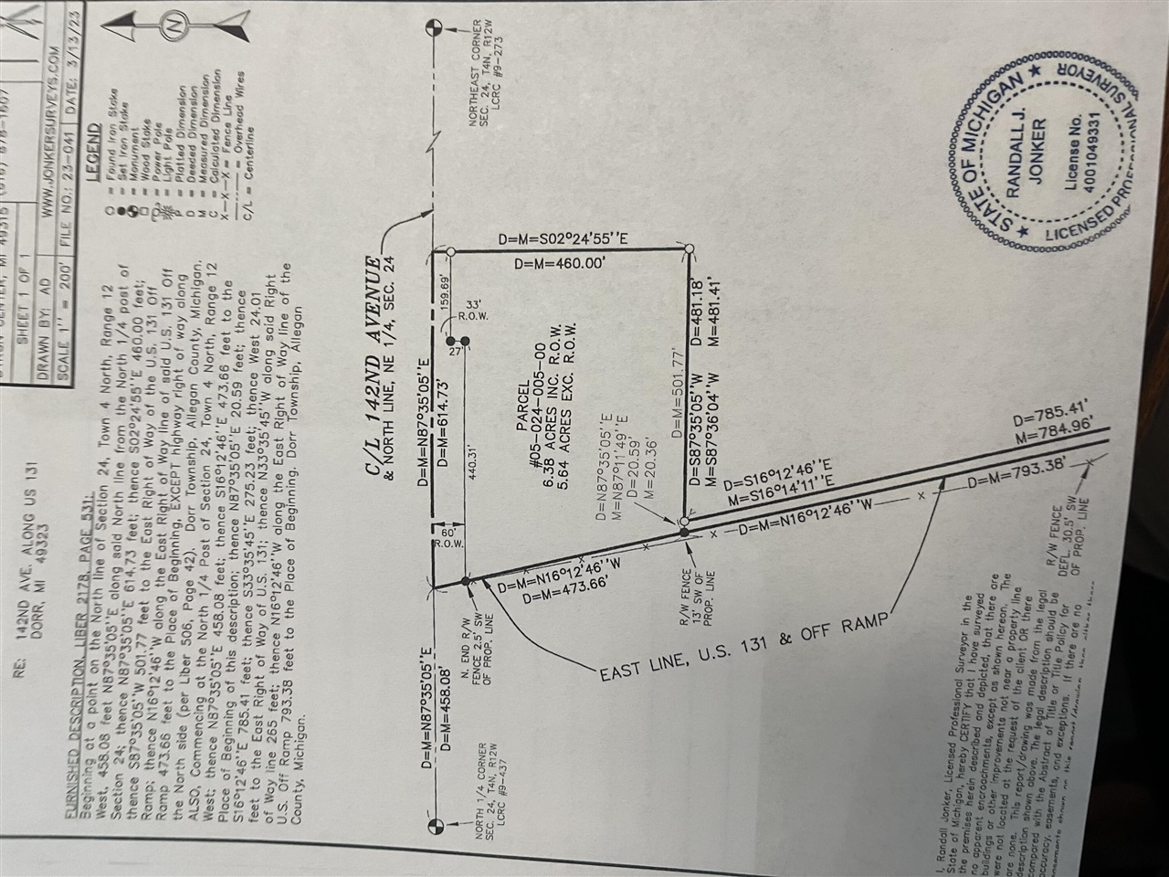 Photo 1 of Land for sale at 1260 Vl 142nd Ave, Wayland, MI 49348 | MLS# 70558739 | Listing updated on 2026-09-21