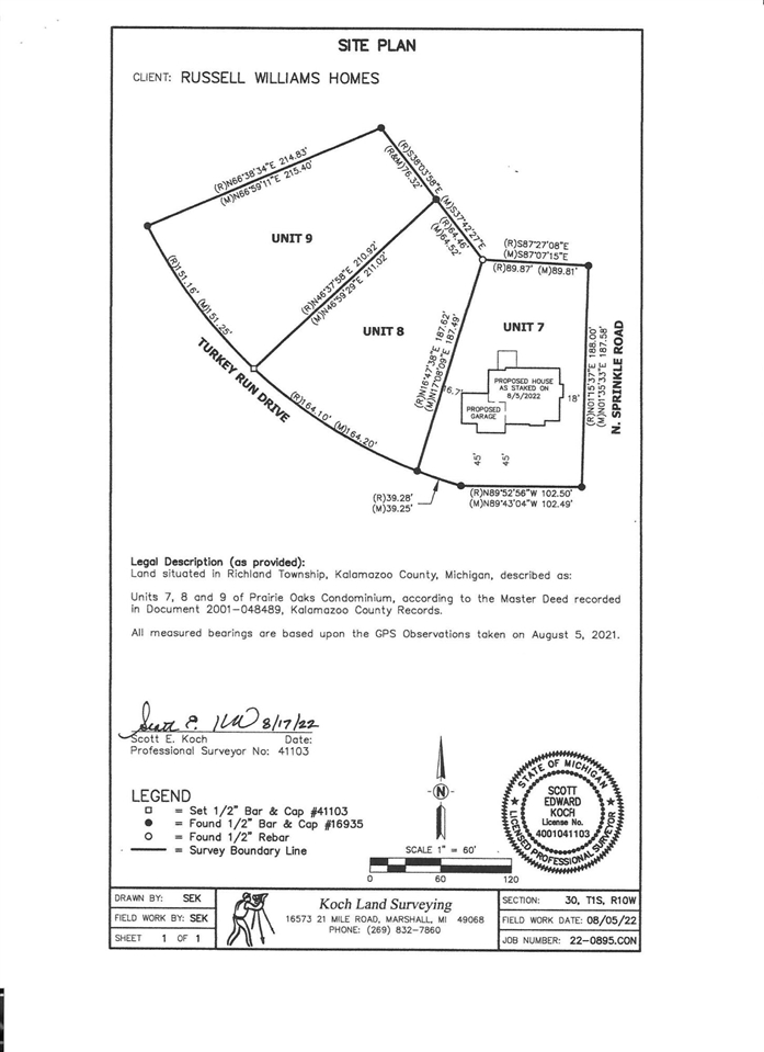 Photo 3 of Land for sale at 5465 Turkey Run Dr, Kalamazoo, MI 49004 | MLS# 70560301 | Listing updated on 2026-09-24