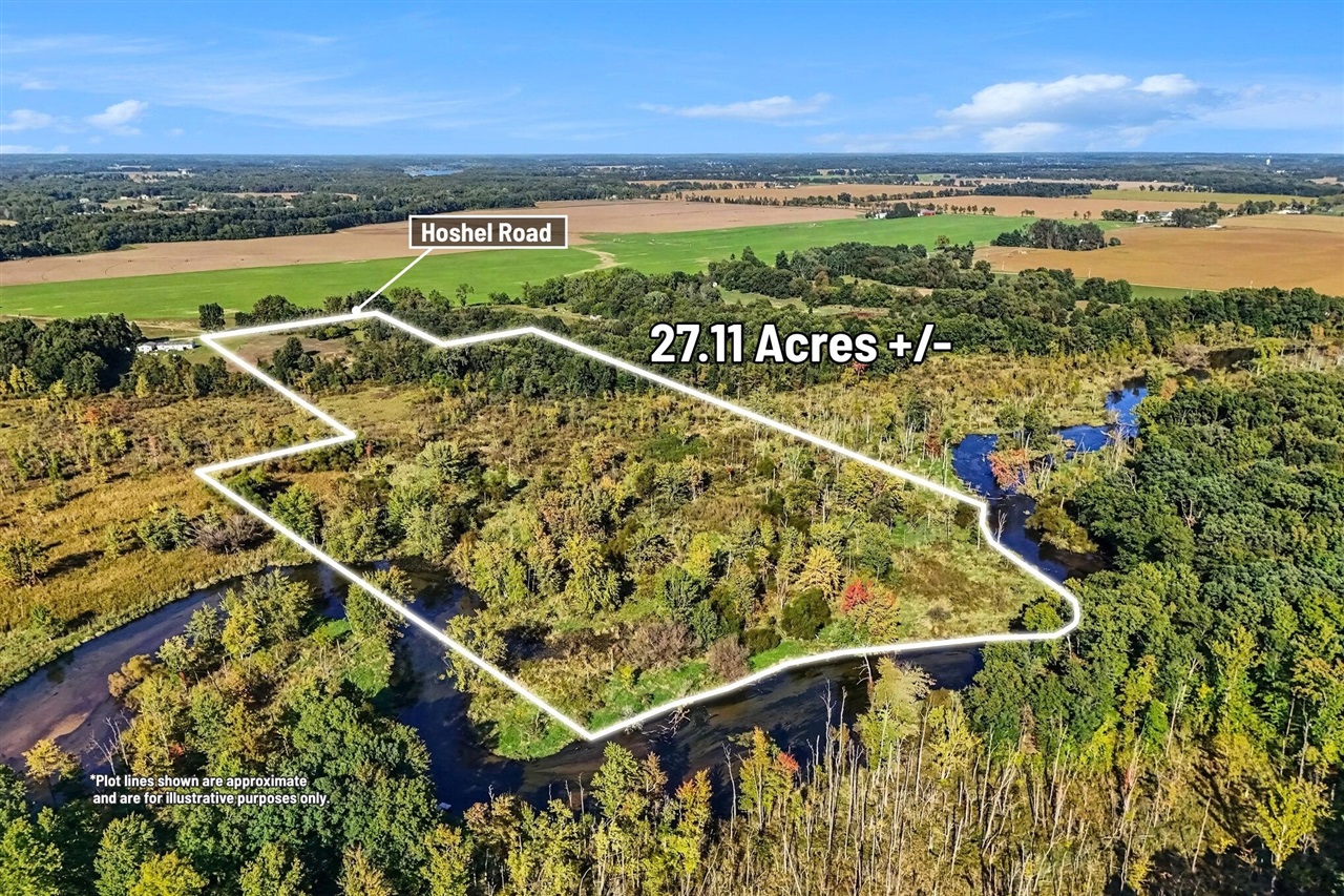 Photo 1 of Land for sale at 00000 Hoshel Rd, Three Rivers, MI 49093 | MLS# 70562160 | Listing updated on 2026-10-02