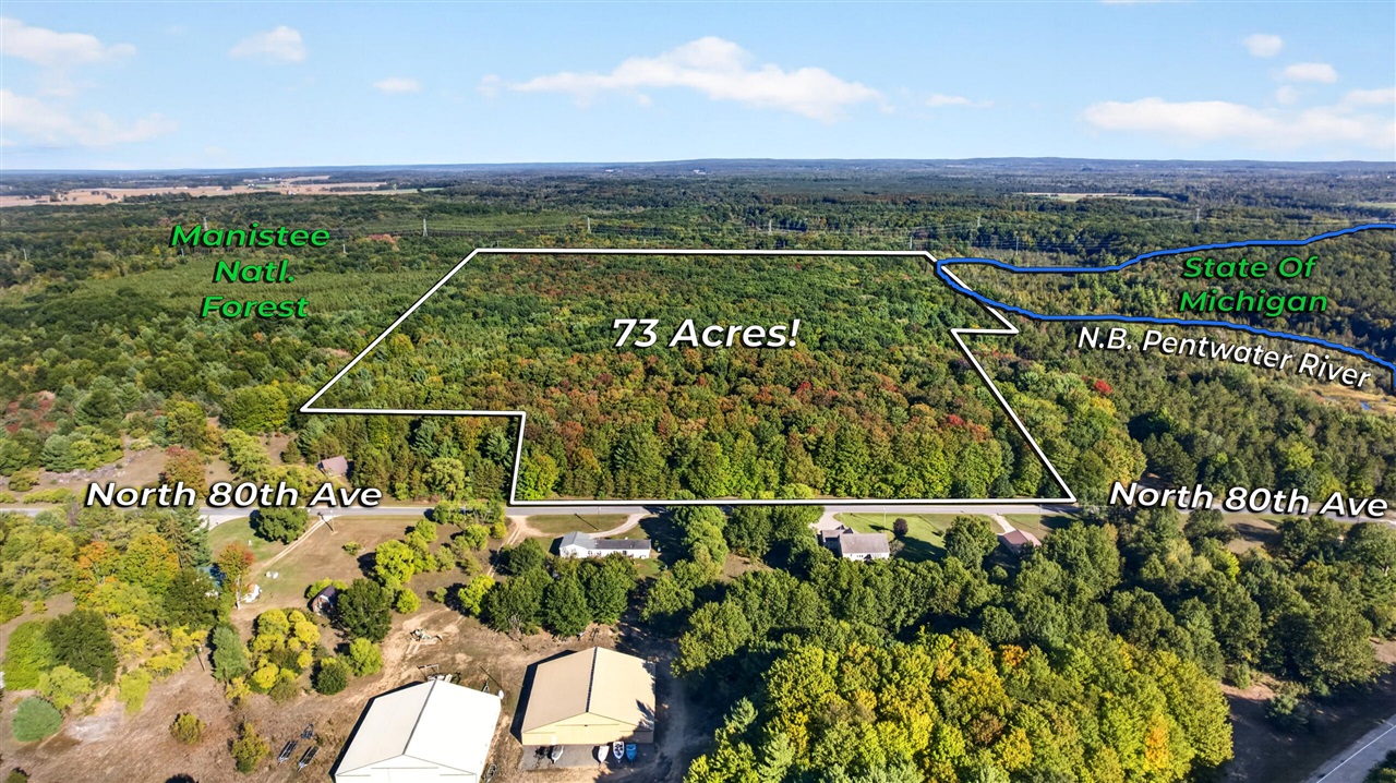 Land for sale at 8500 N 80th Avenue, Pentwater, MI 49449 | MLS# 70562220
