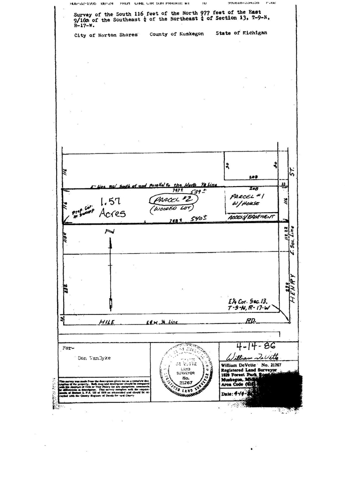 Photo 3 of Land for sale at 4575 Henry St, Norton Shores, MI 49441 | MLS# 70562533 | Listing updated on 2026-10-07
