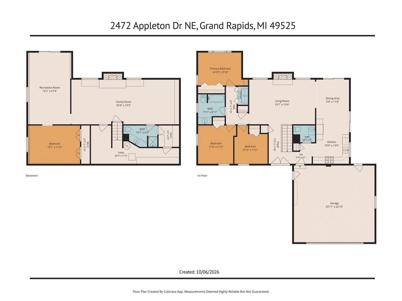 Photo 4 of Single family home for sale at 2472 Appleton Dr, Grand Rapids, MI 49525 | MLS# 70563375 | Listing updated on 2026-10-08