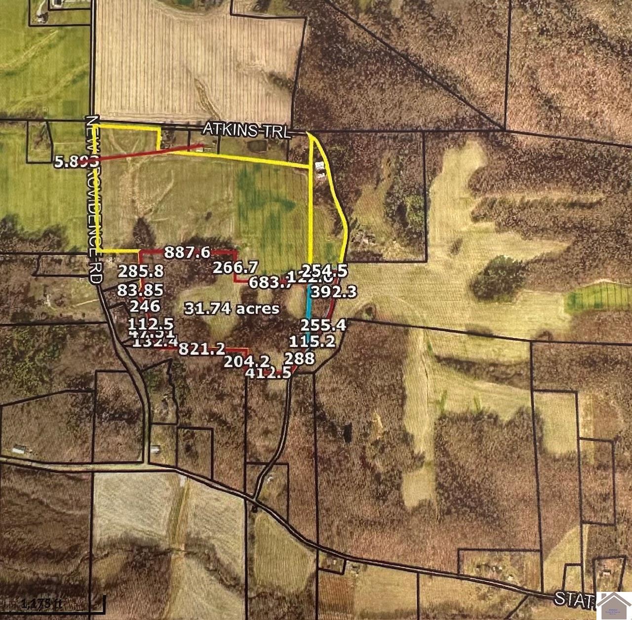 00 Atkins Trail (+/- 32 acres), Hazel, KY 42049 Listing Photo  3