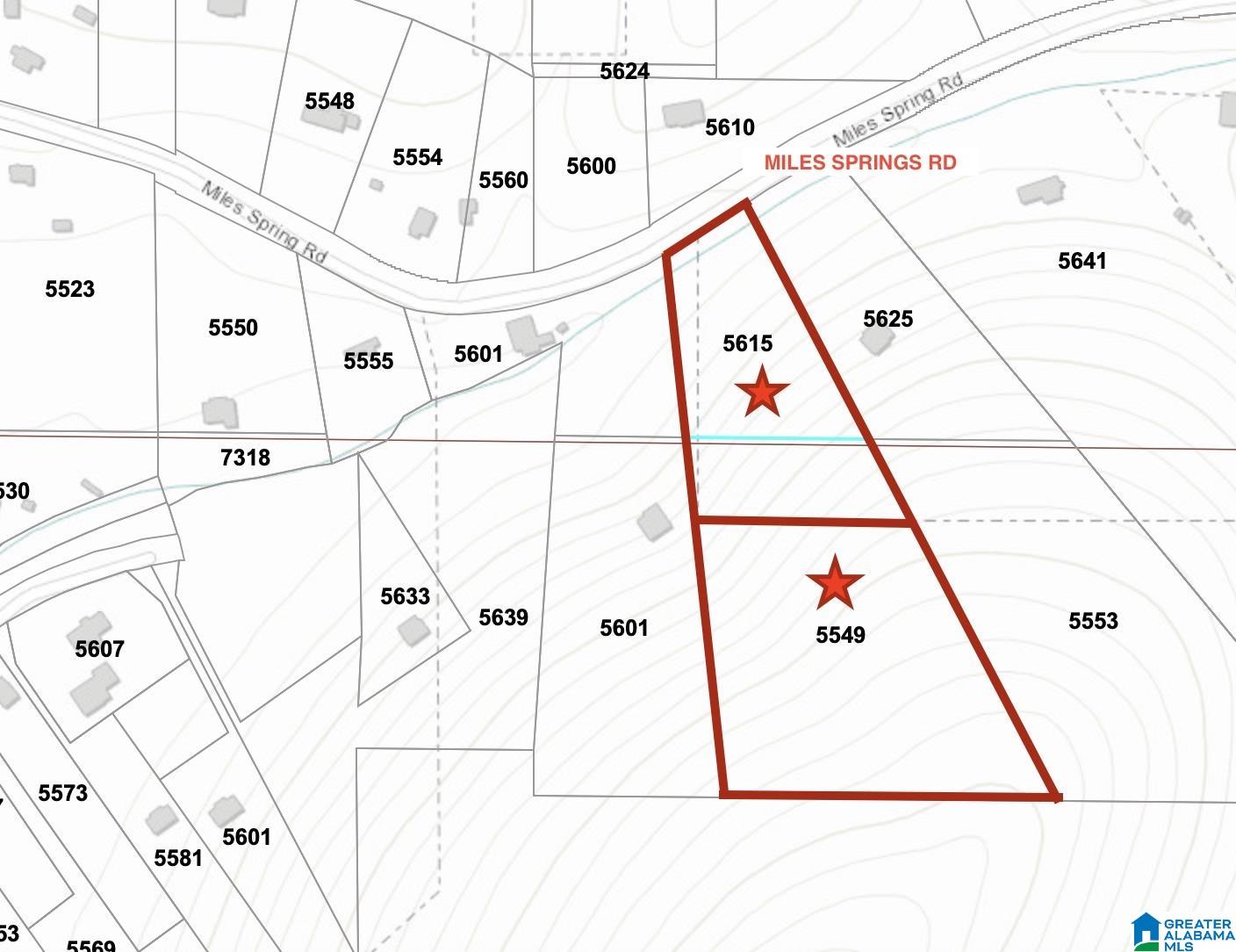 Photo 2 of Land for sale at 5615 Miles Spring Road, Pinson, AL 35126 | MLS# 21430045 | Listing updated on 2026-08-31