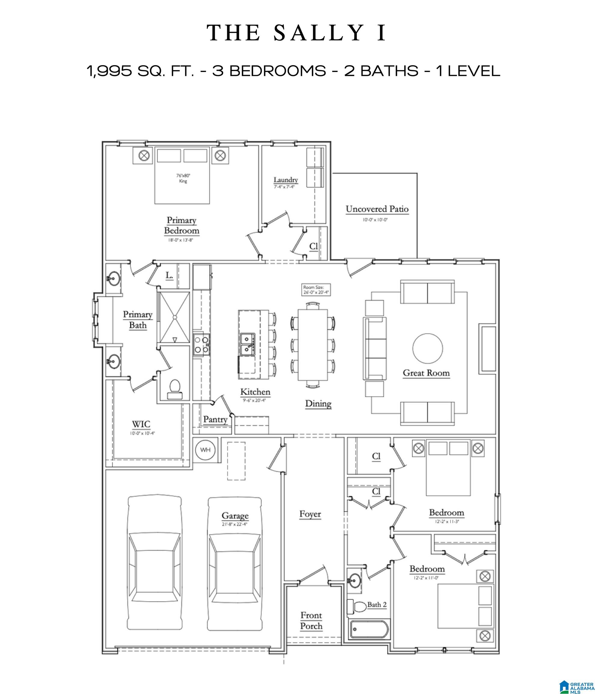 Homes for sale in Hueytown, AL | 6080 Richmond Dr, Hueytown, AL 35023 | MLS# 21441864