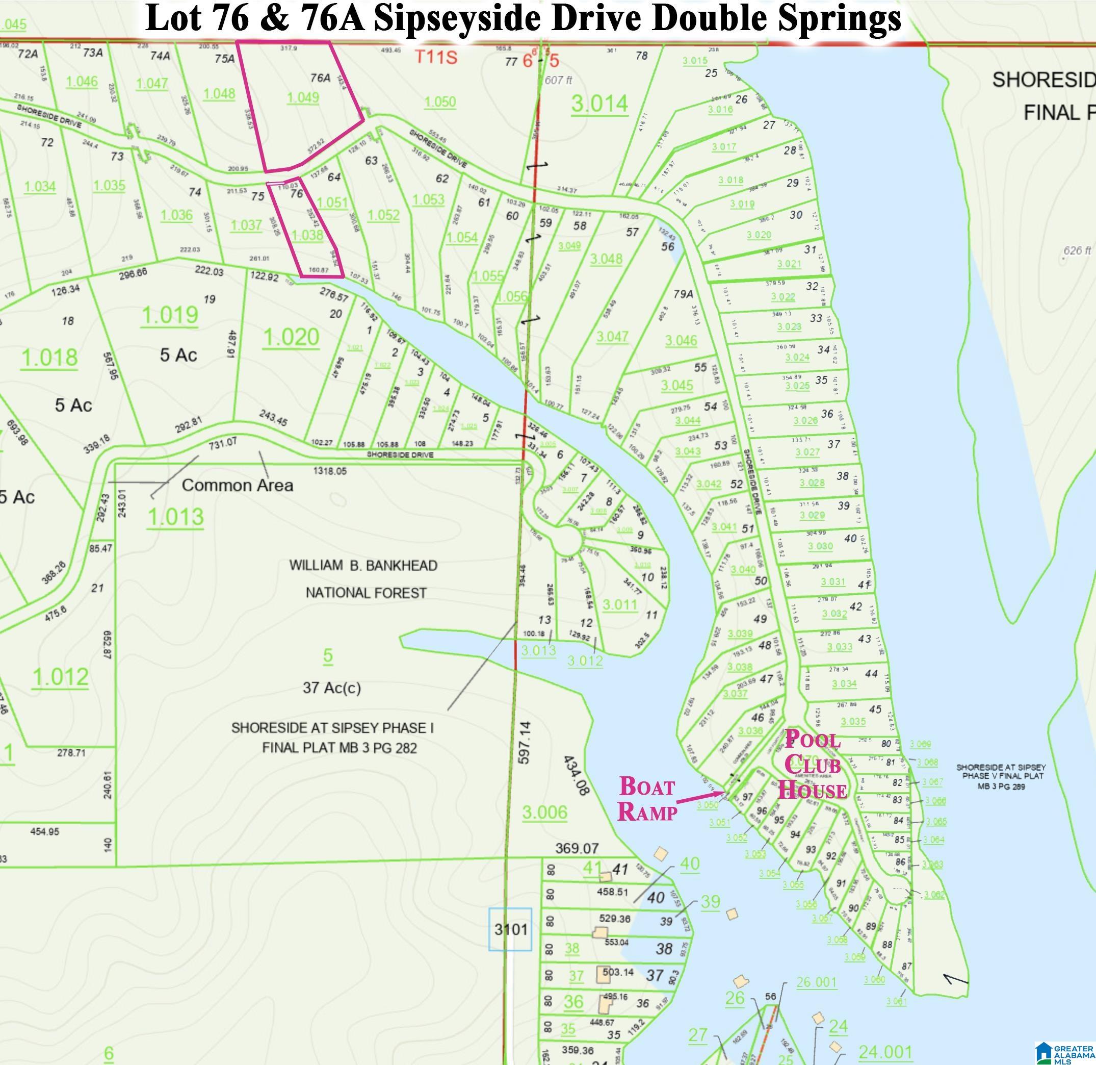 Homes for sale in Double Springs, AL | Lot 76/76a Shoreside Dr, Double Springs, AL 35553 | MLS# 21443020