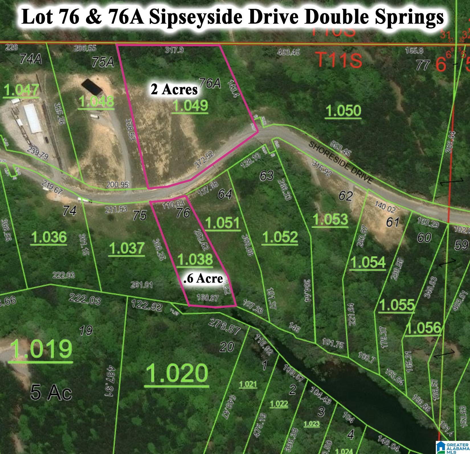 Homes for sale in Double Springs, AL | Lot 76/76a Shoreside Dr, Double Springs, AL 35553 | MLS# 21443020