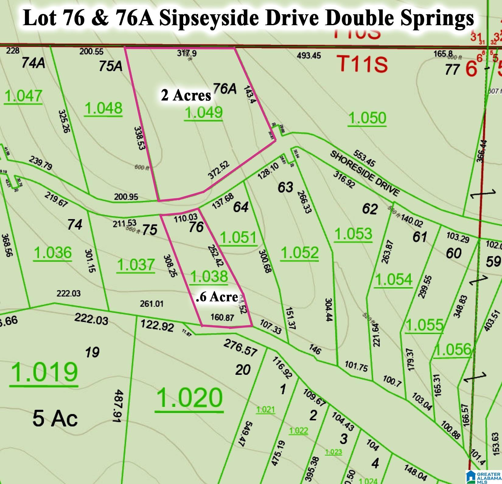 Homes for sale in Double Springs, AL | Lot 76/76A Shoreside Dr, Double Springs, AL 35553 | MLS# 21443020