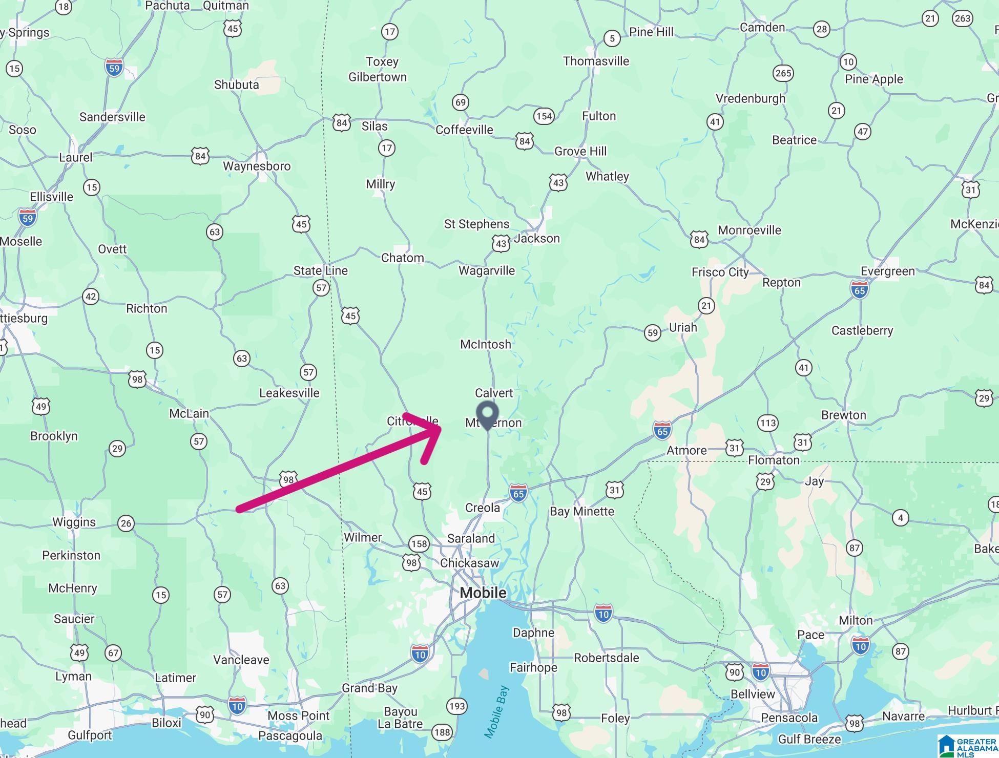 Homes for sale in Mount Vernon, AL | 17950 Hwy 43, Mount Vernon, AL 36560 | MLS# 21444016