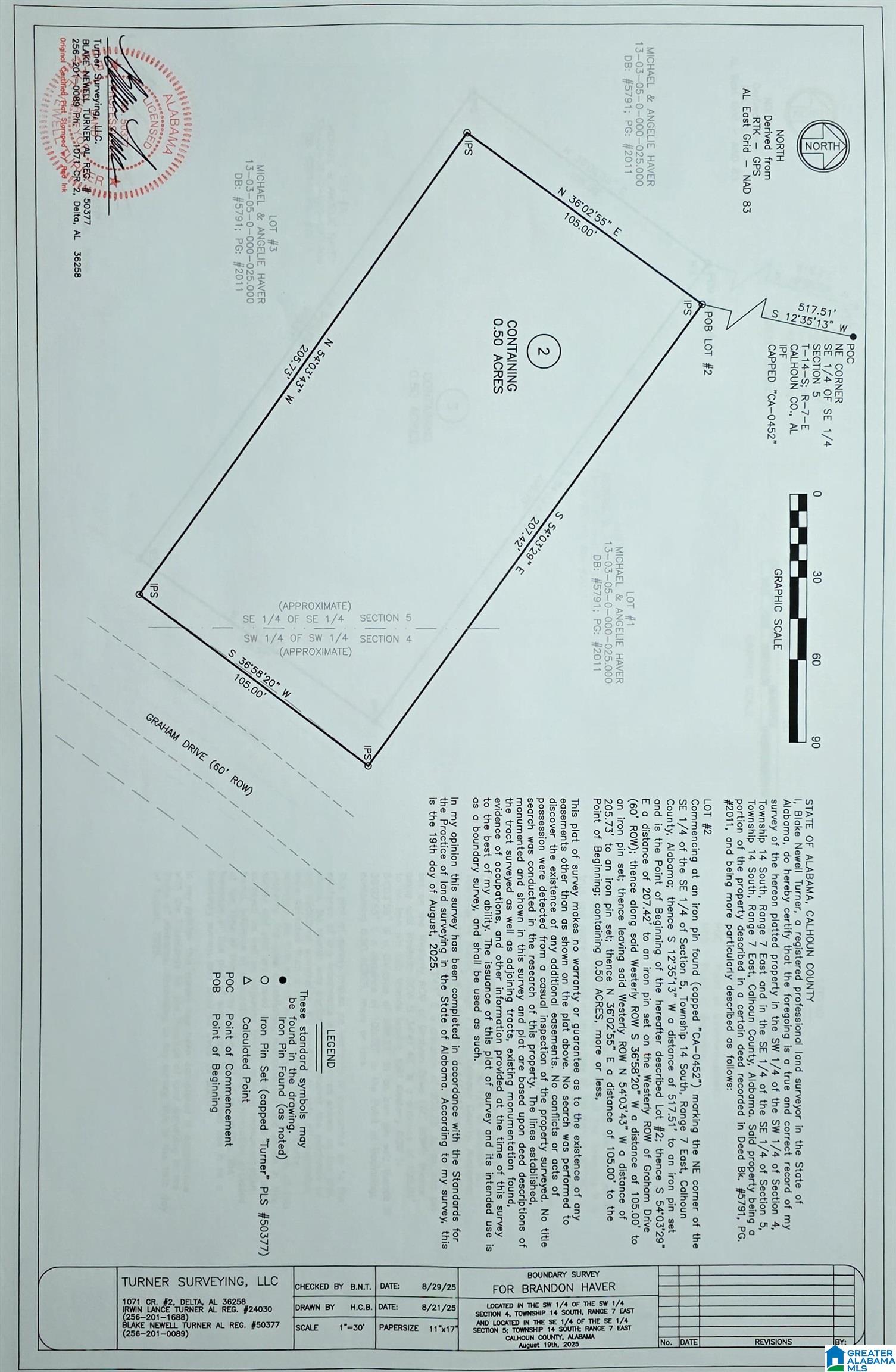 Photo 3 of Land for sale at 663 Graham Dr, Ohatchee, AL 36271 | MLS# 21446860 | Listing updated on 2026-06-01