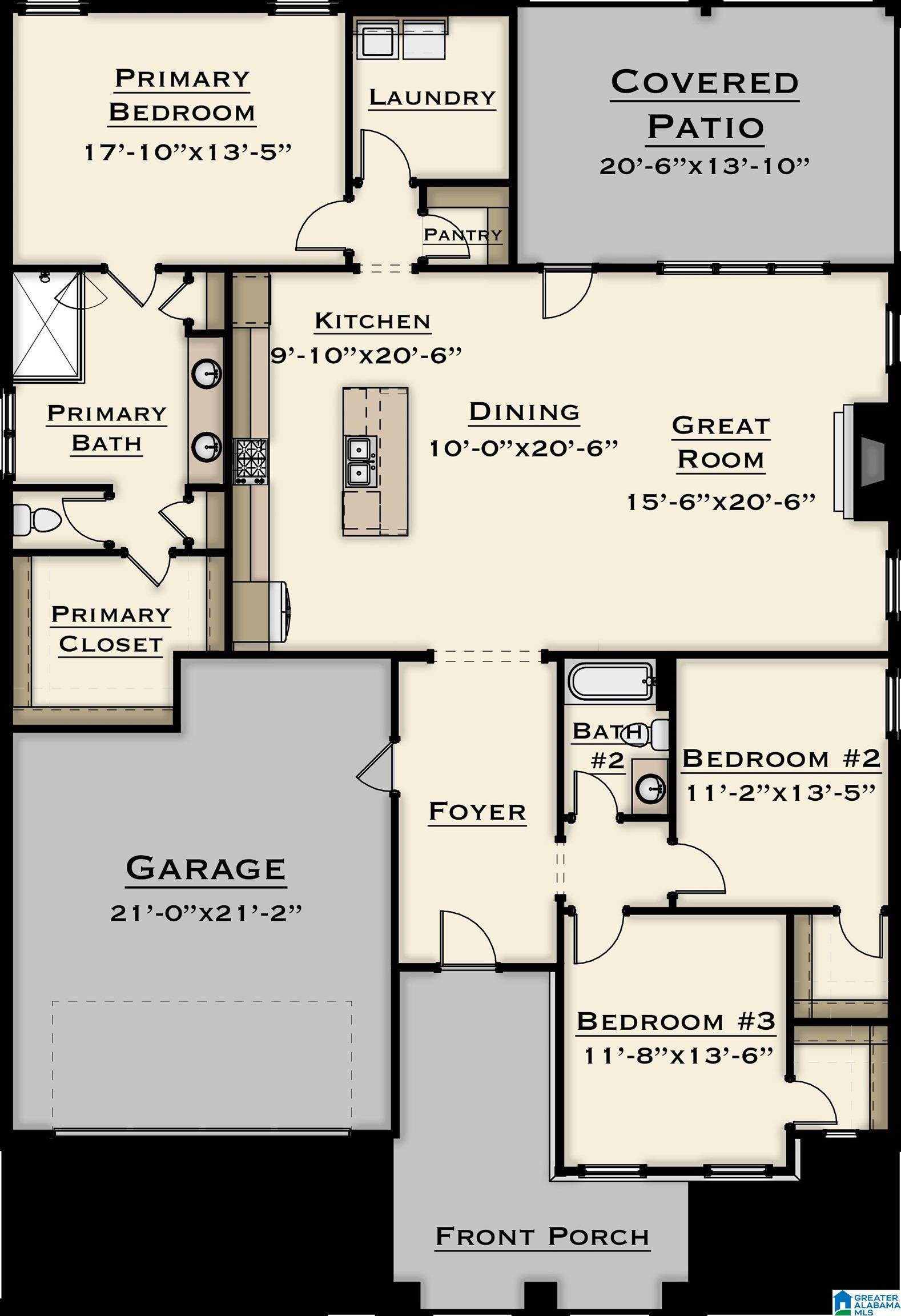 2nd image of 167 Jefferson Pl, Birmingham, AL 35242 | MLS# 21449143