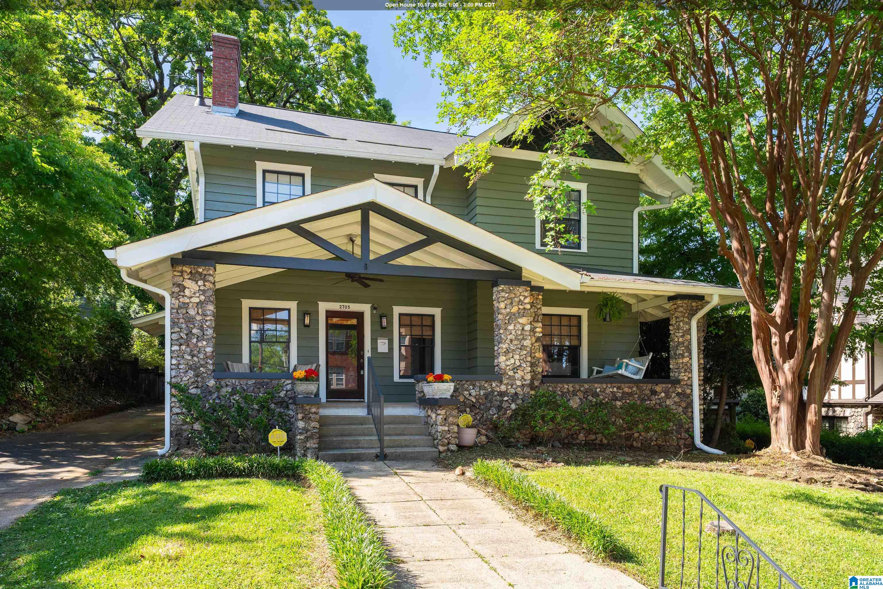 Photo 1 of Single family home for sale at 2705 S Caldwell Ave, Birmingham, AL 35205 | MLS# 21450274 | Listing updated on 2026-10-14
