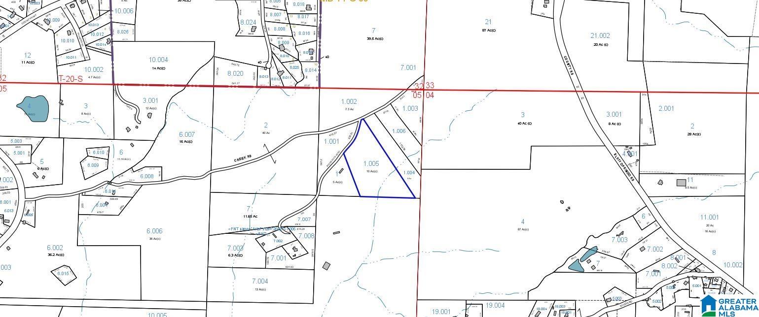Homes for sale in Ashland, AL | 0 Creek Road, Ashland, AL 36251 | MLS# 21451905