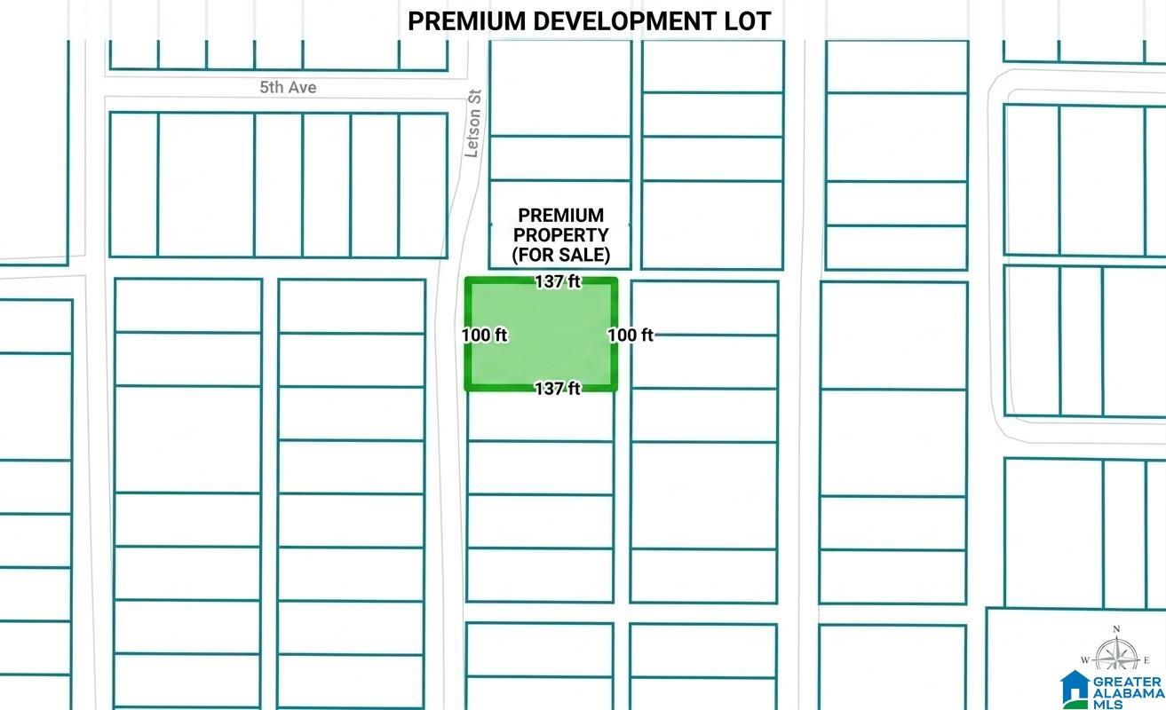 Photo 3 of Land for sale at 4525 Letson St, Brighton, AL 35020 | MLS# 21452022 | Listing updated on 2026-05-06