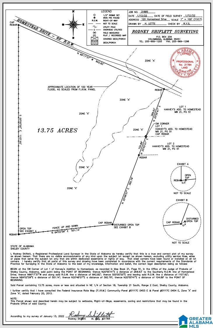 Photo 1 of Land for sale at 120 Homestead Dr, Wilsonville, AL 35186 | MLS# 21453155 | Listing updated on 2026-09-09