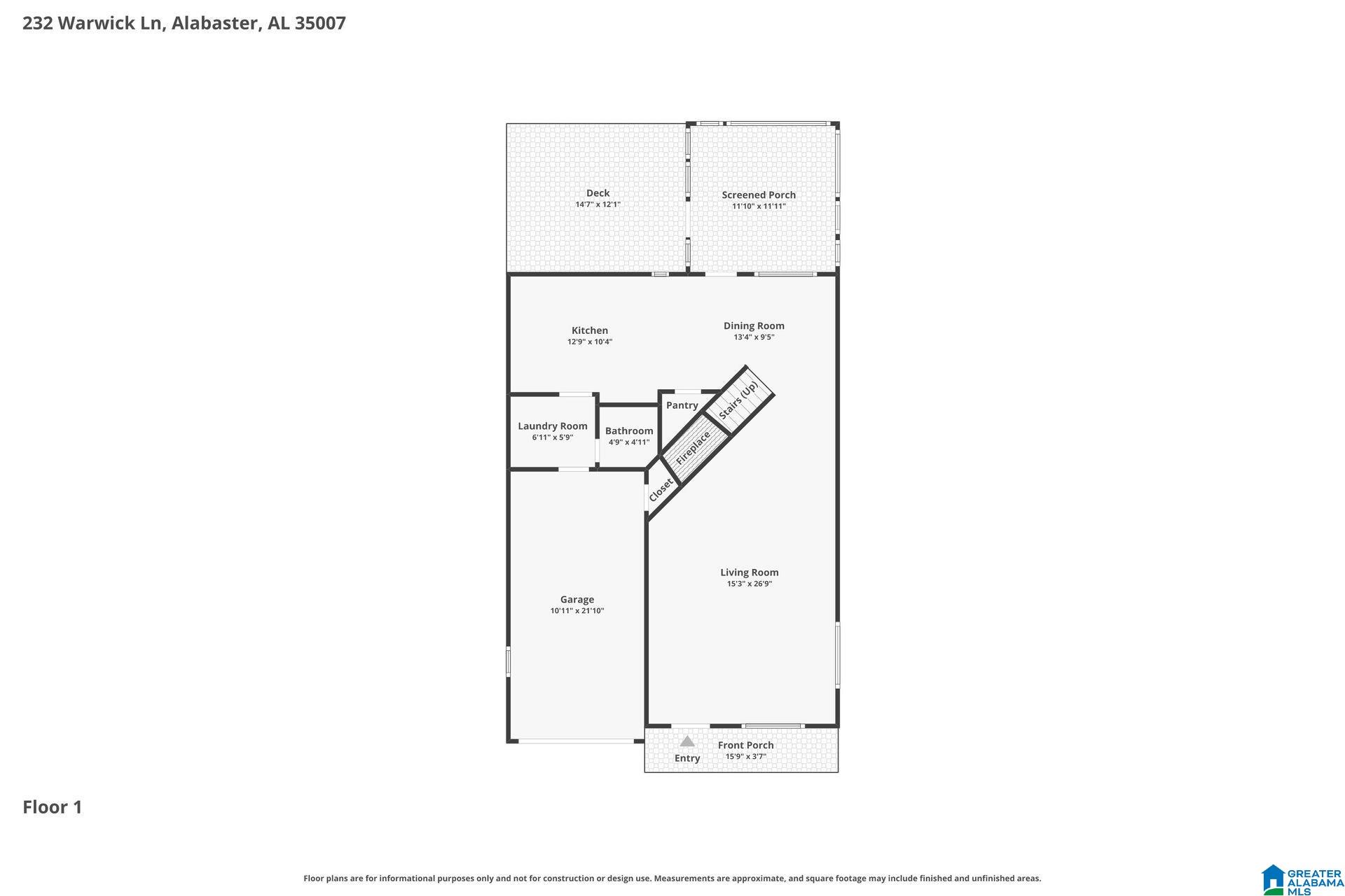 2nd image of 232 Warwick Lane, Alabaster, AL 35007 | MLS# 21453799
