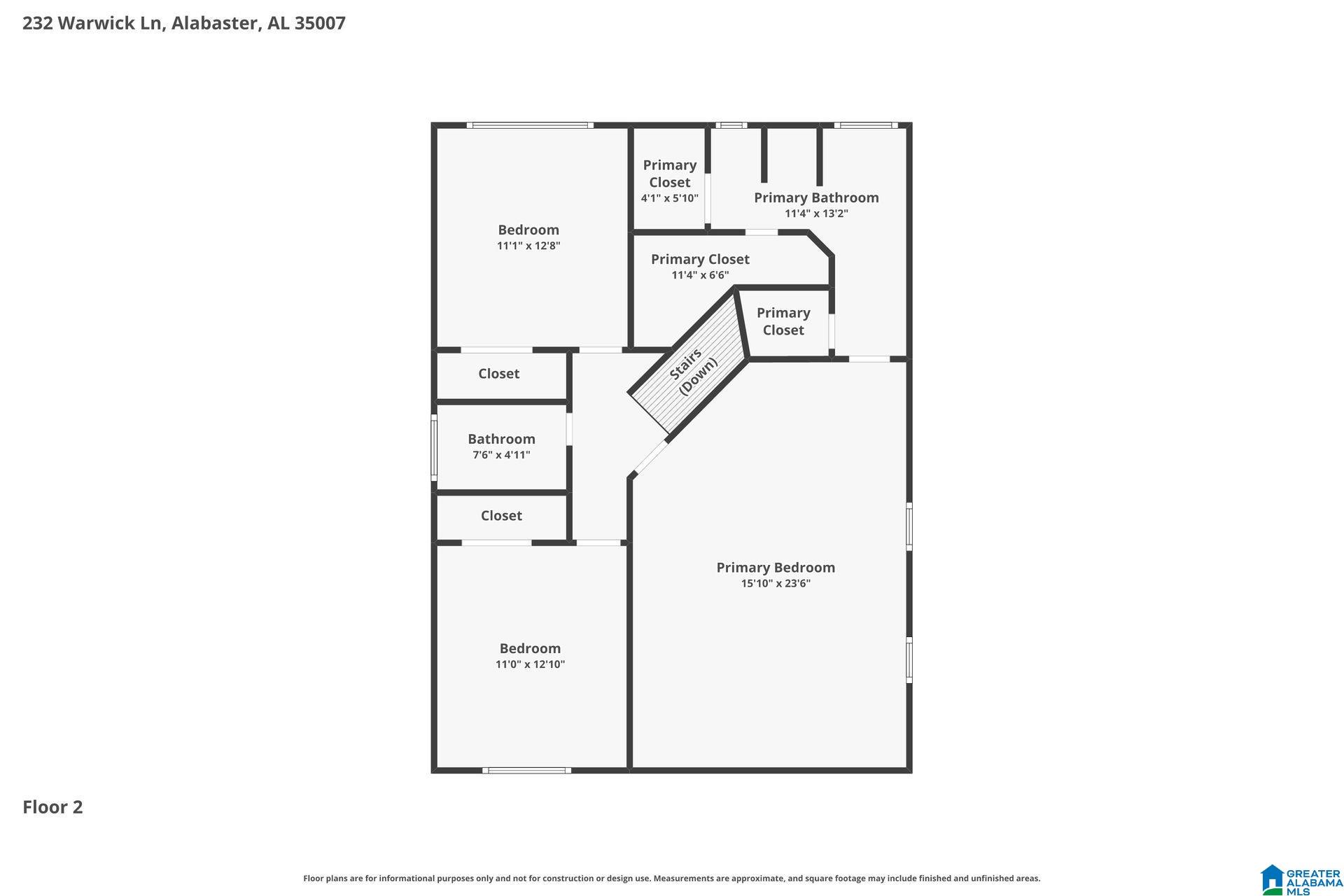3rd image of 232 Warwick Lane, Alabaster, AL 35007 | MLS# 21453799