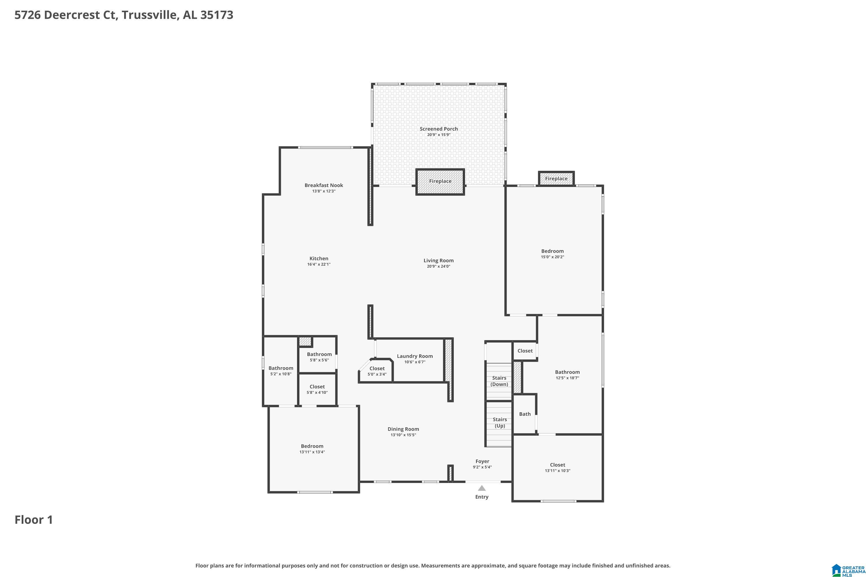 95th image of 5726 Deercrest Court, Trussville, AL 35173 | MLS# 21453989
