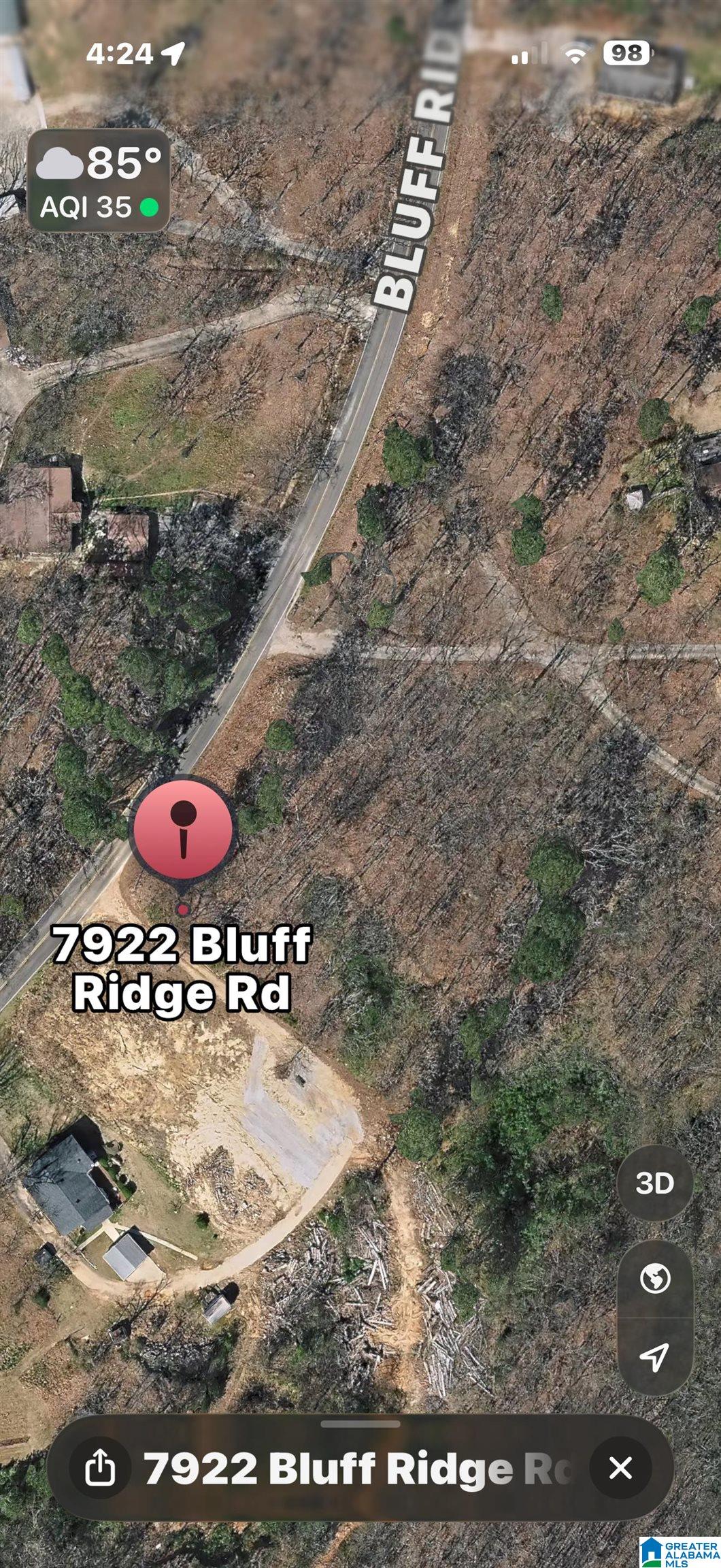 Photo 2 of Land for sale at 7922 Blf Ridge Rd, Bessemer, AL 35022 | MLS# 21457160 | Listing updated on 2026-09-03