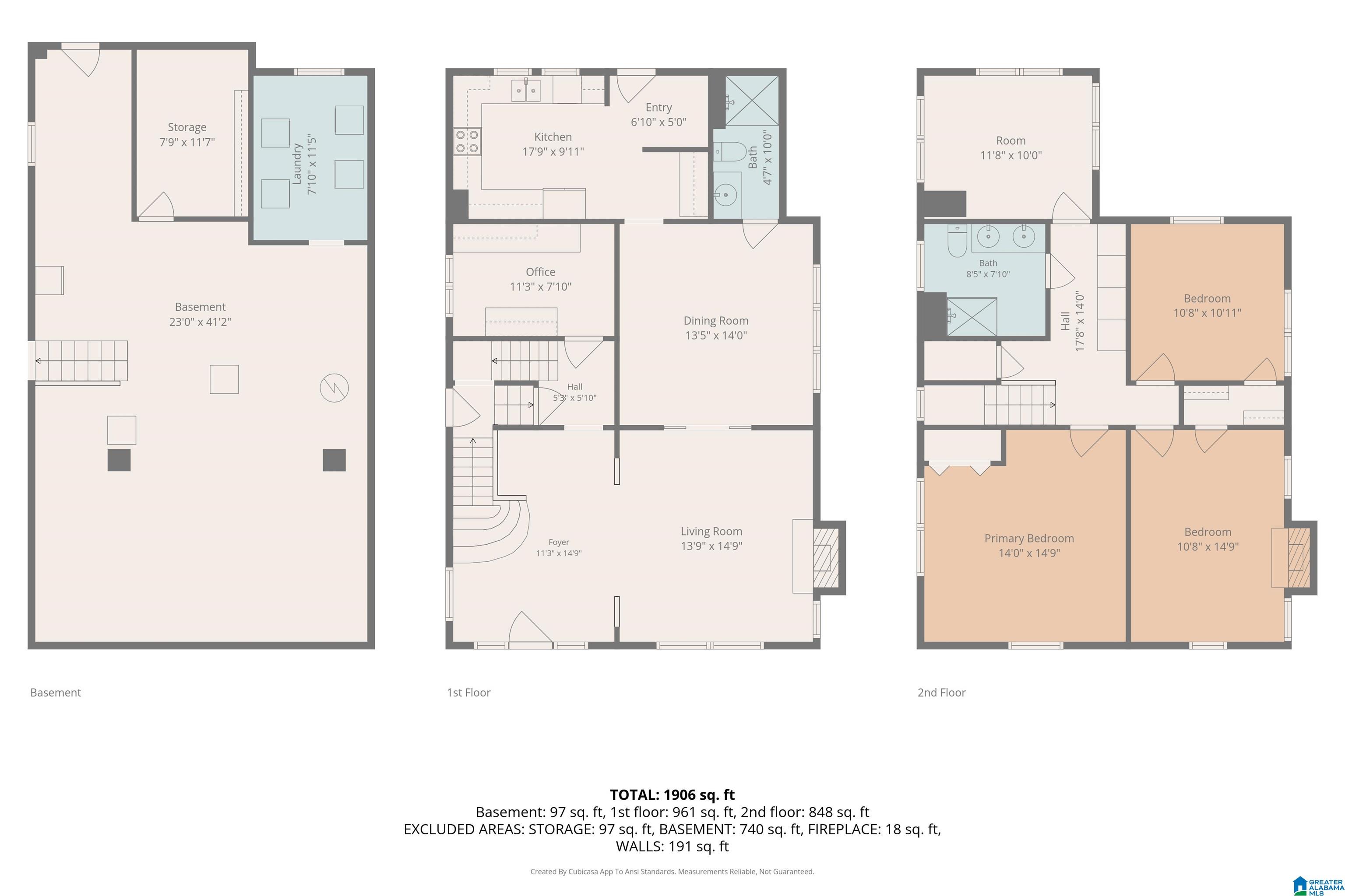 Photo 4 of Single family home for sale at 1615 Cullom St S, Birmingham, AL 35205 | MLS# 21457982 | Listing updated on 2026-08-18