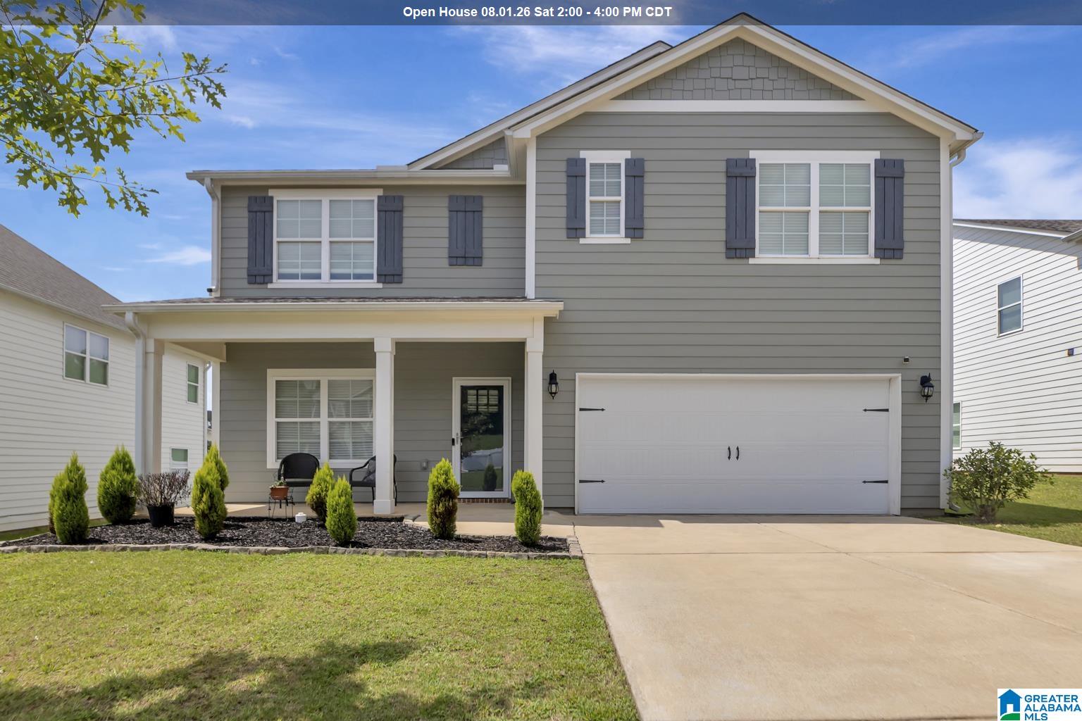 Welcome to 1056 Flyway View in Alabaster! This practically new 5-bedroom, 3-bathroom home, built in 2021, offers 2,437 square feet of beautifully designed living space with room for everyone. The spacious floor plan provides flexibility for everyday living, entertaining, and working from home. Upstairs, you’ll find a versatile loft area that can be used as a second living space, game room, home office, or additional retreat. The fenced-in backyard provides a private outdoor space for relaxing, entertaining, and enjoying time with family and pets. With modern construction, generous living space, a desirable 5-bedroom layout, and the feel of a nearly new home, this Alabaster property is ready for its next owners. Schedule your showing today!